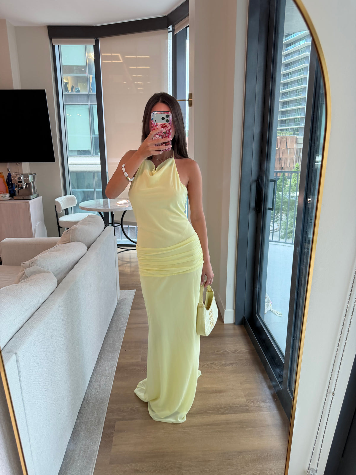 Gemma Dress - Lemon