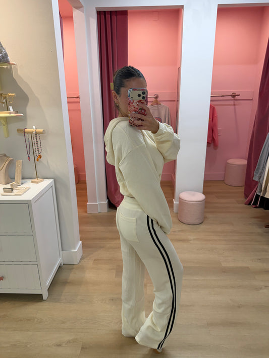 Vanilla Cloud Waffle Lounge Pants