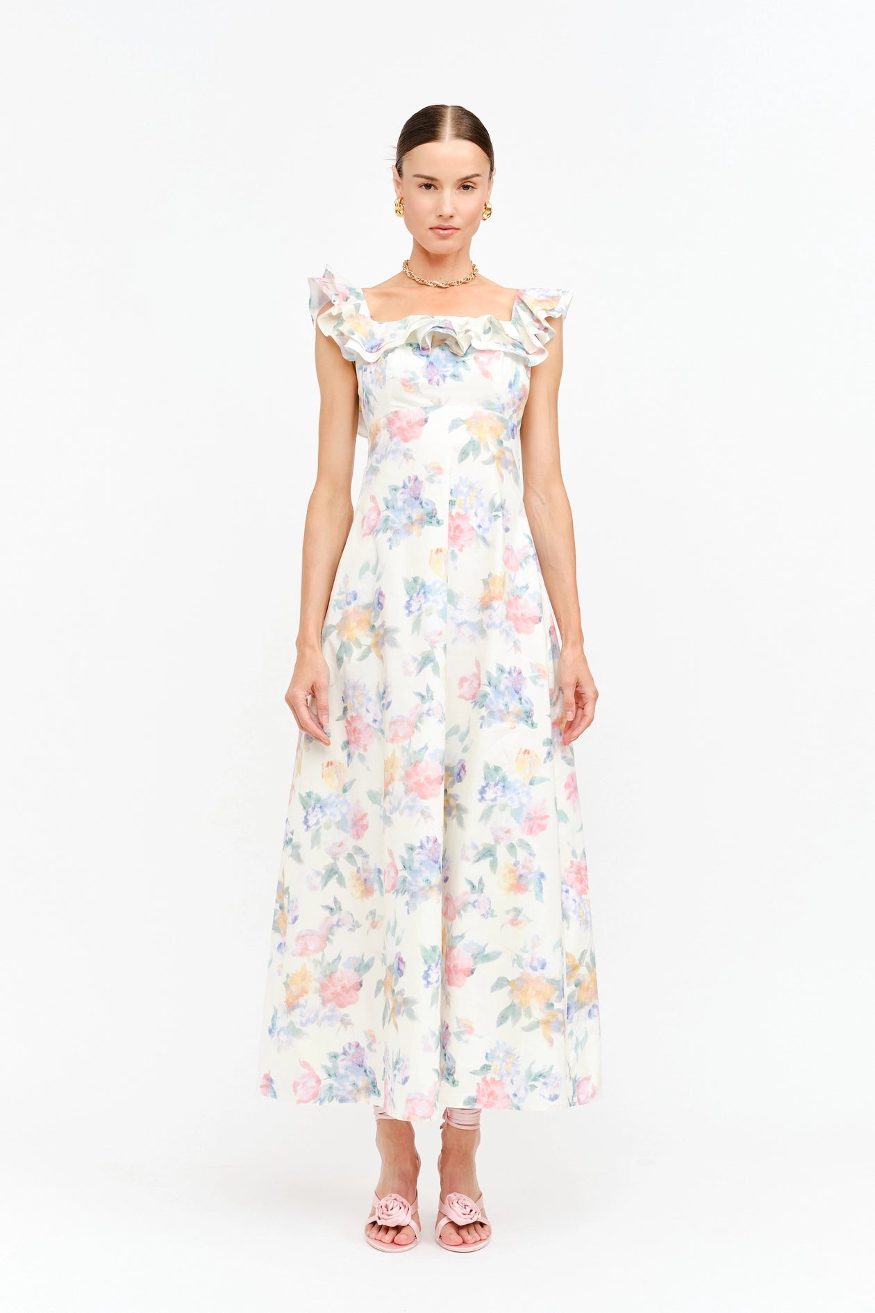 Samantha Dress - Pastel Floral