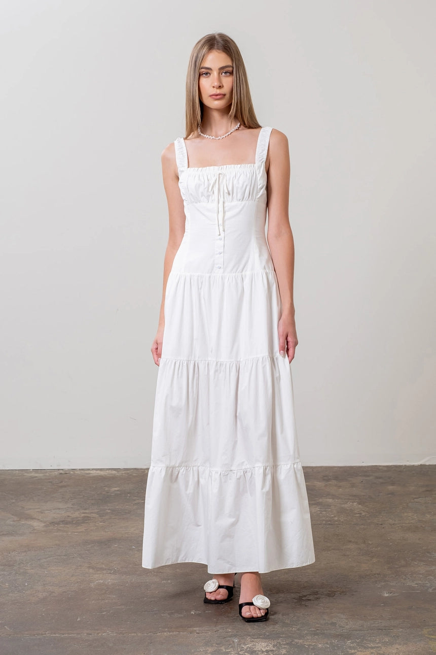 Cassandra Maxi Dress - White