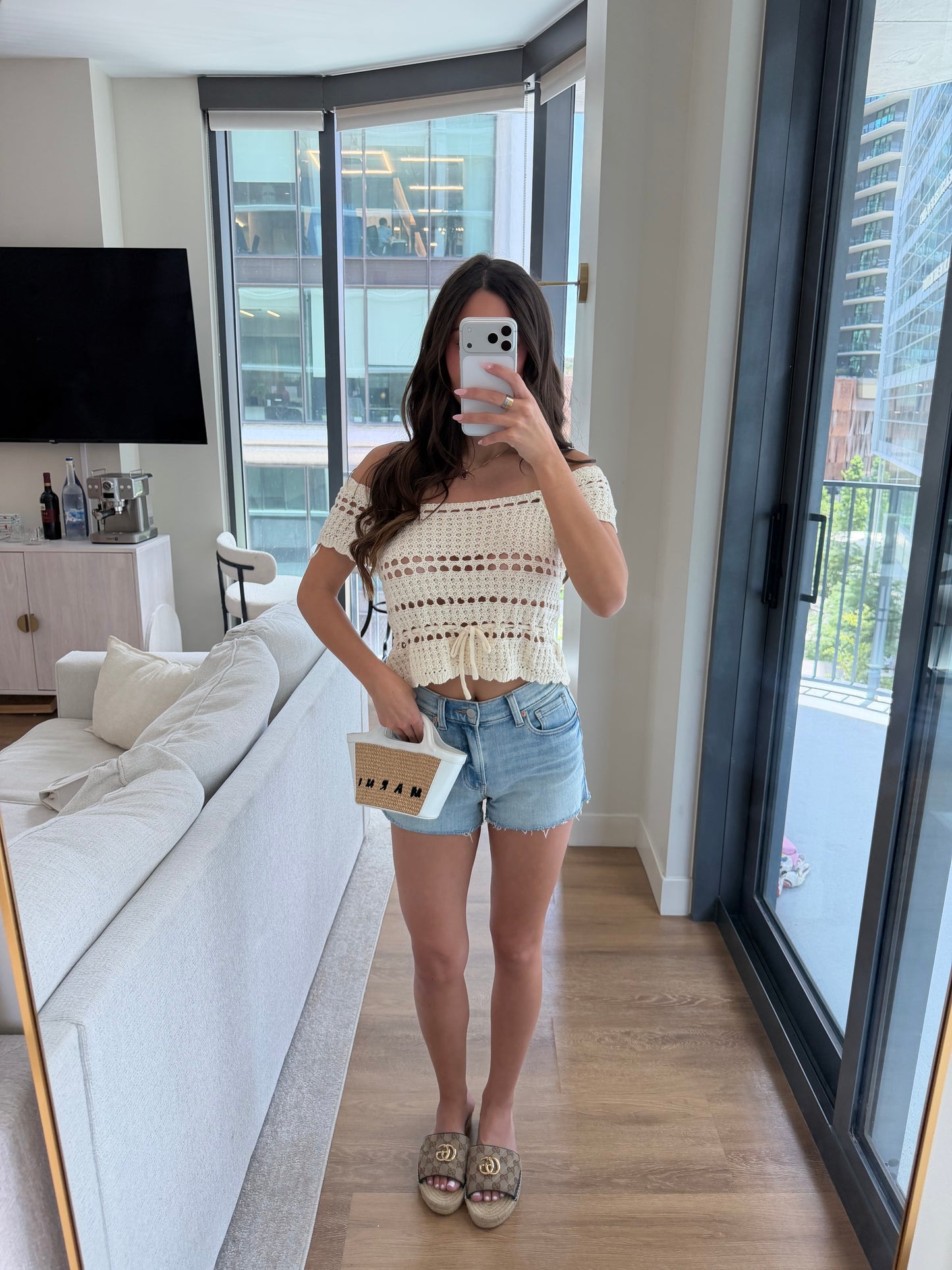Hallie Crochet Top