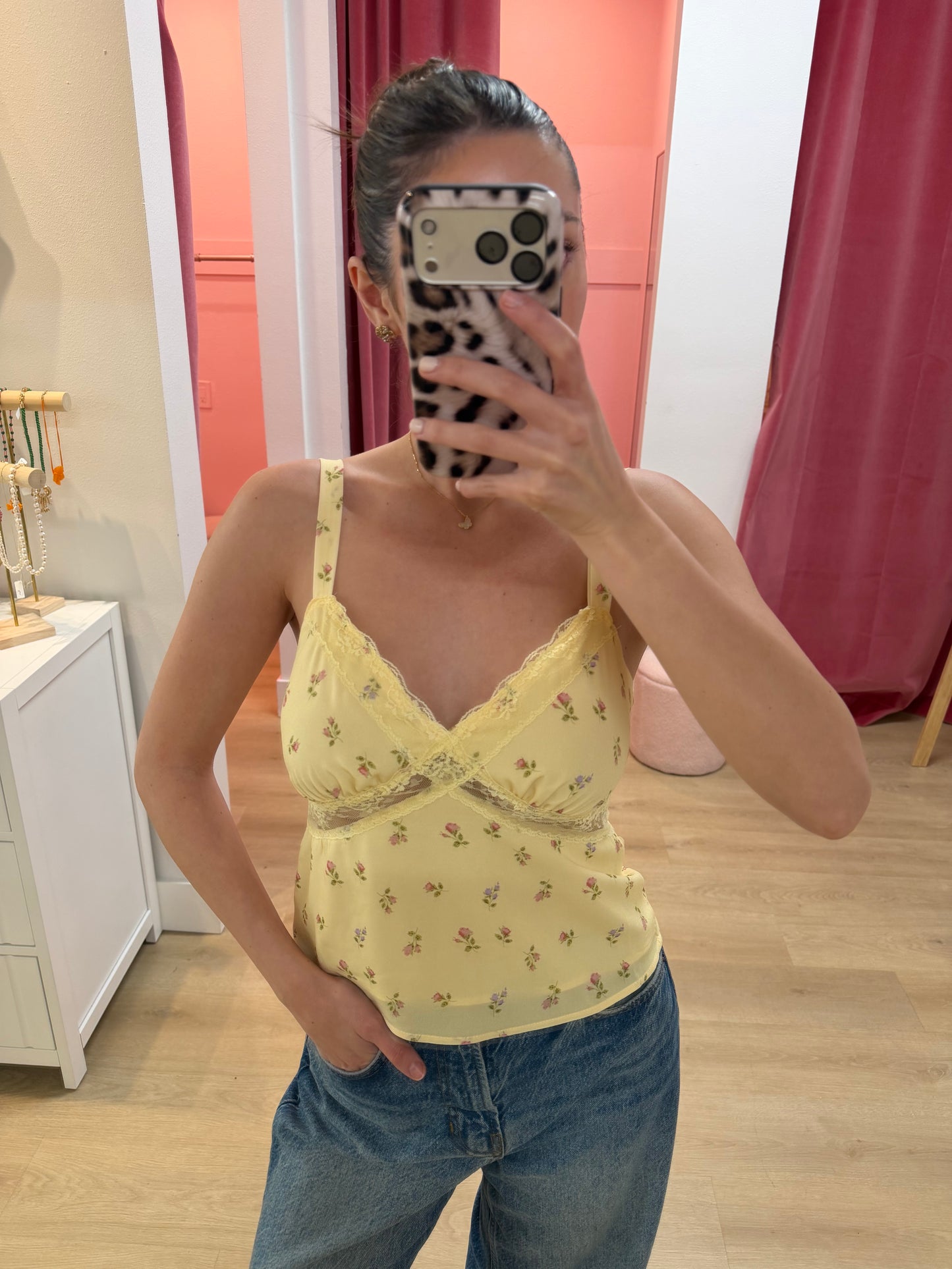 Lizzy Floral Blouse - Yellow