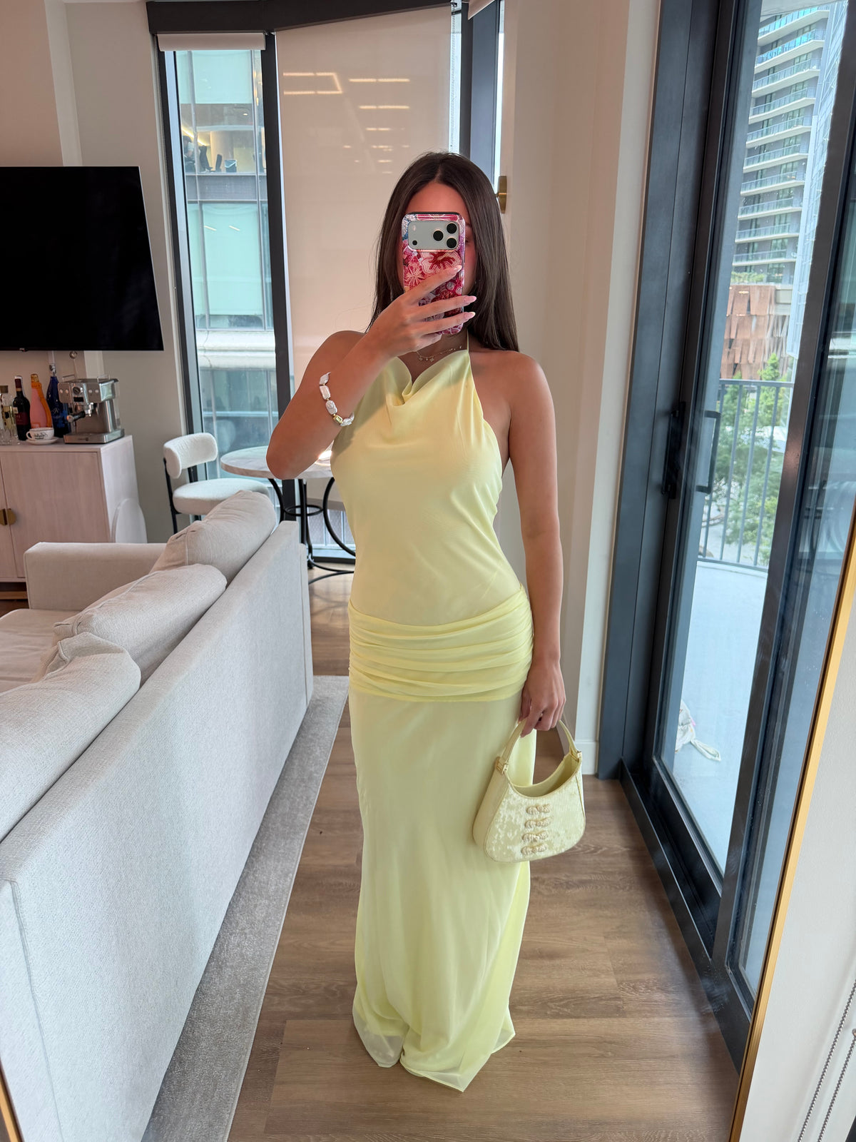 Gemma Dress - Lemon