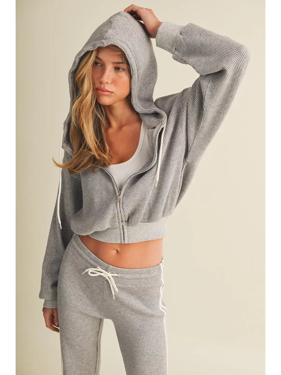Grey Cloud Waffle Lounge Pants