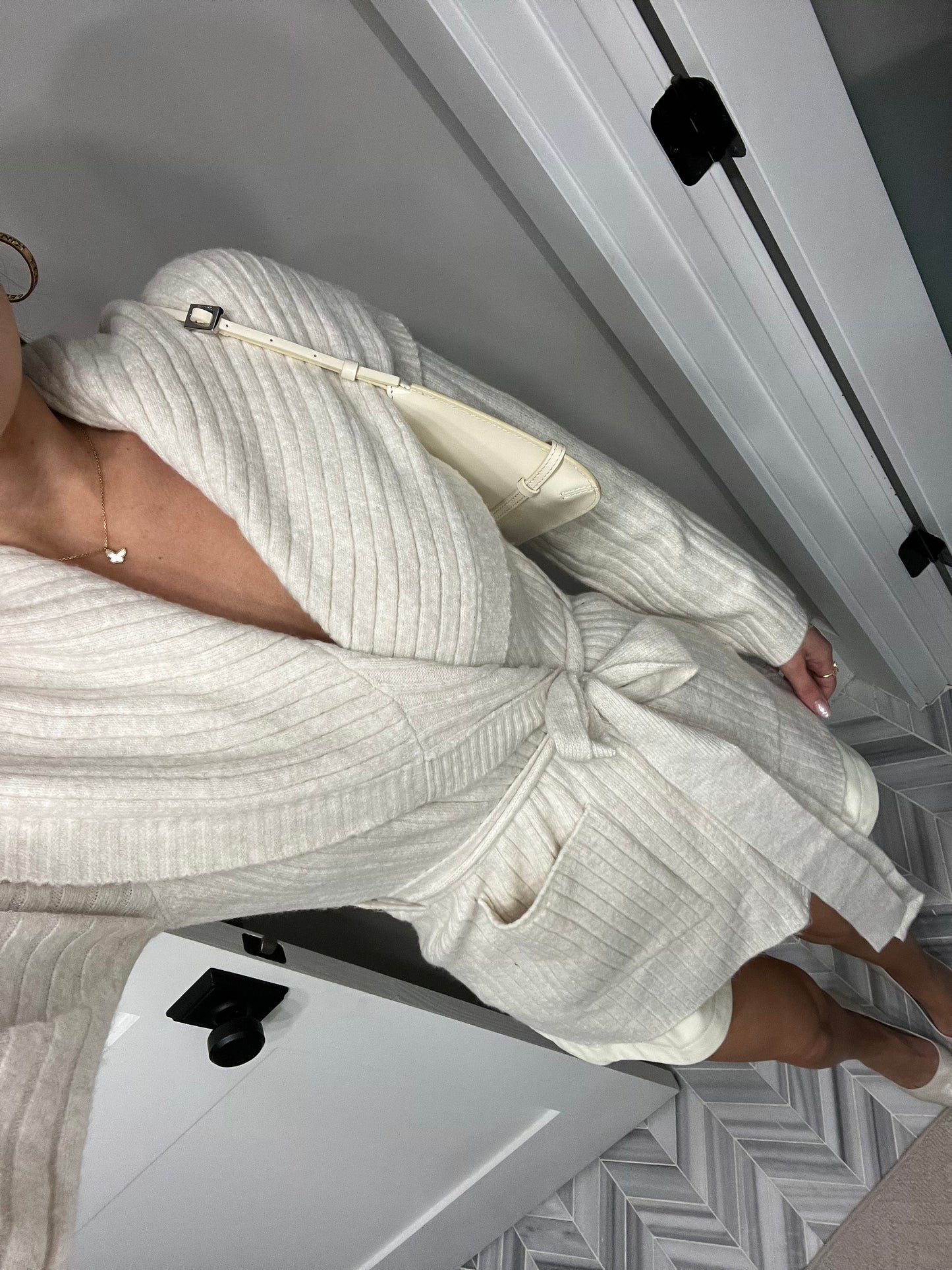 Danielle Wrap Cardigan - Cream