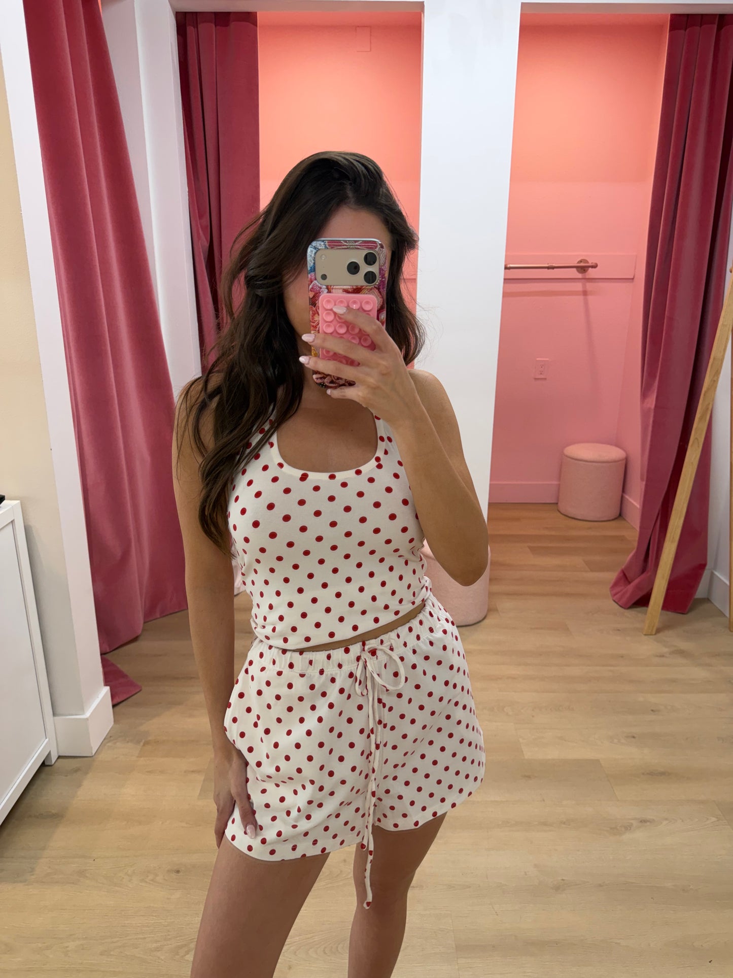 LadyBug Shorts - Red