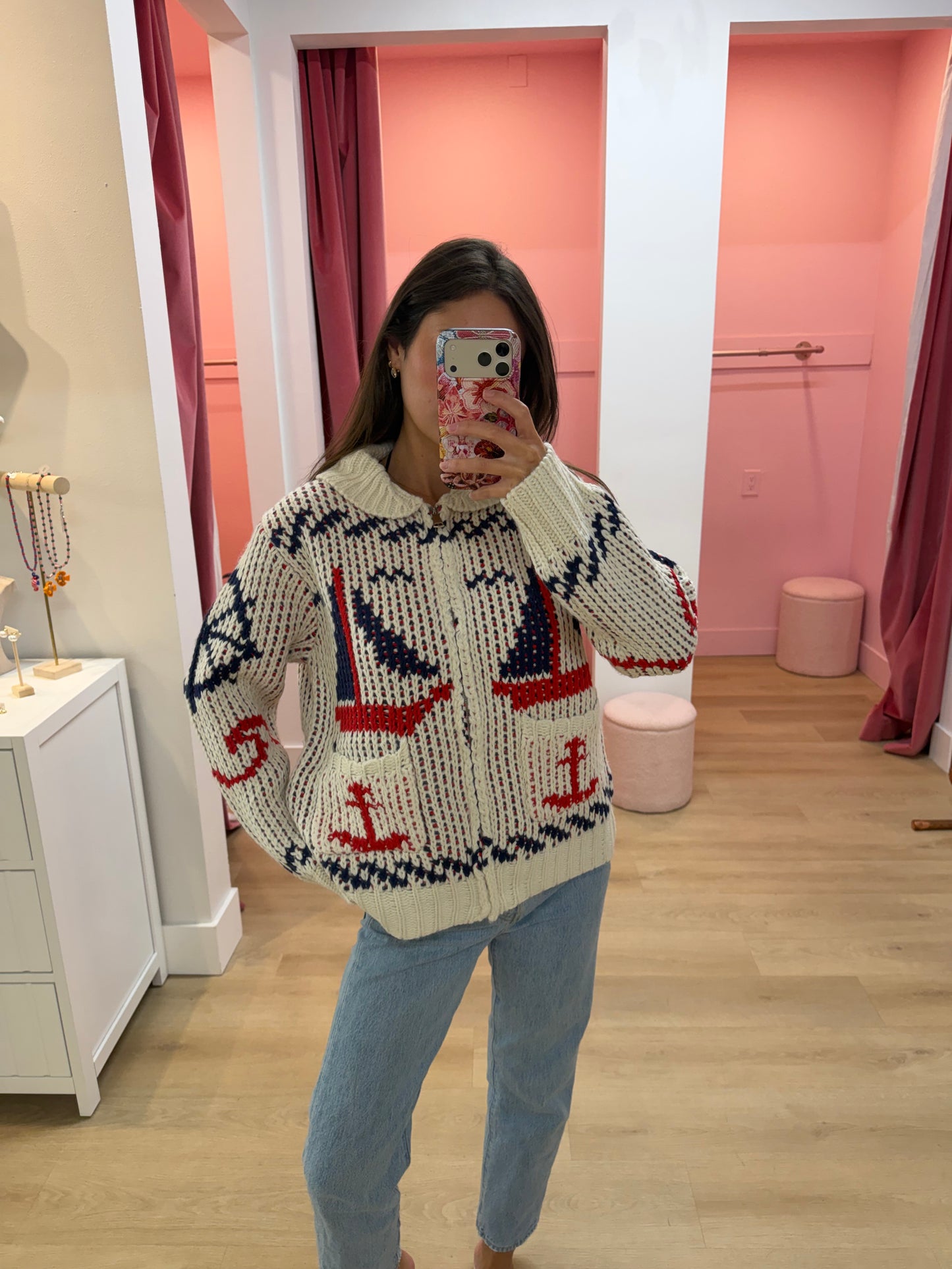 The Inlet Knit Zip Up Sweater