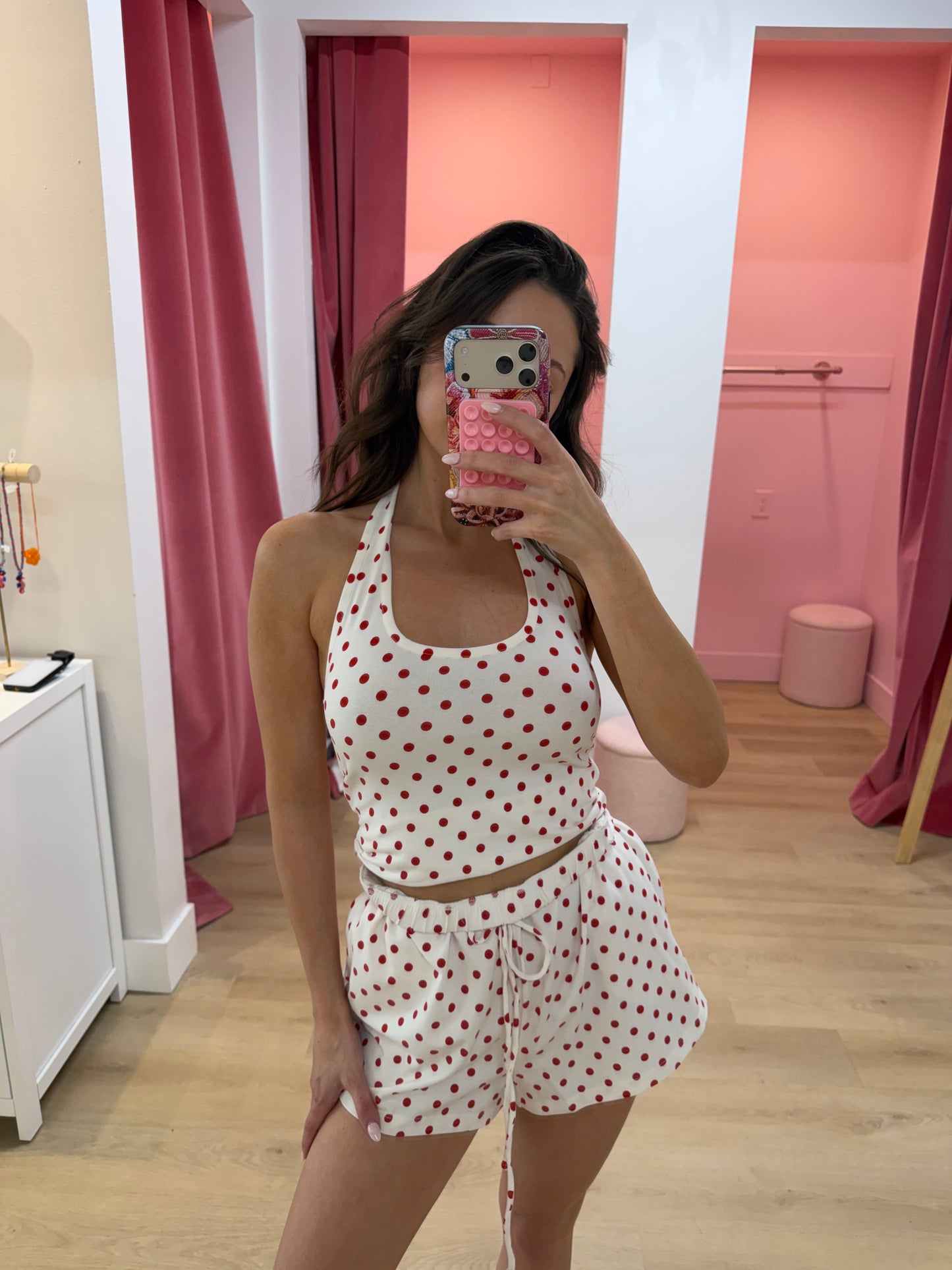 LadyBug Shorts - Red