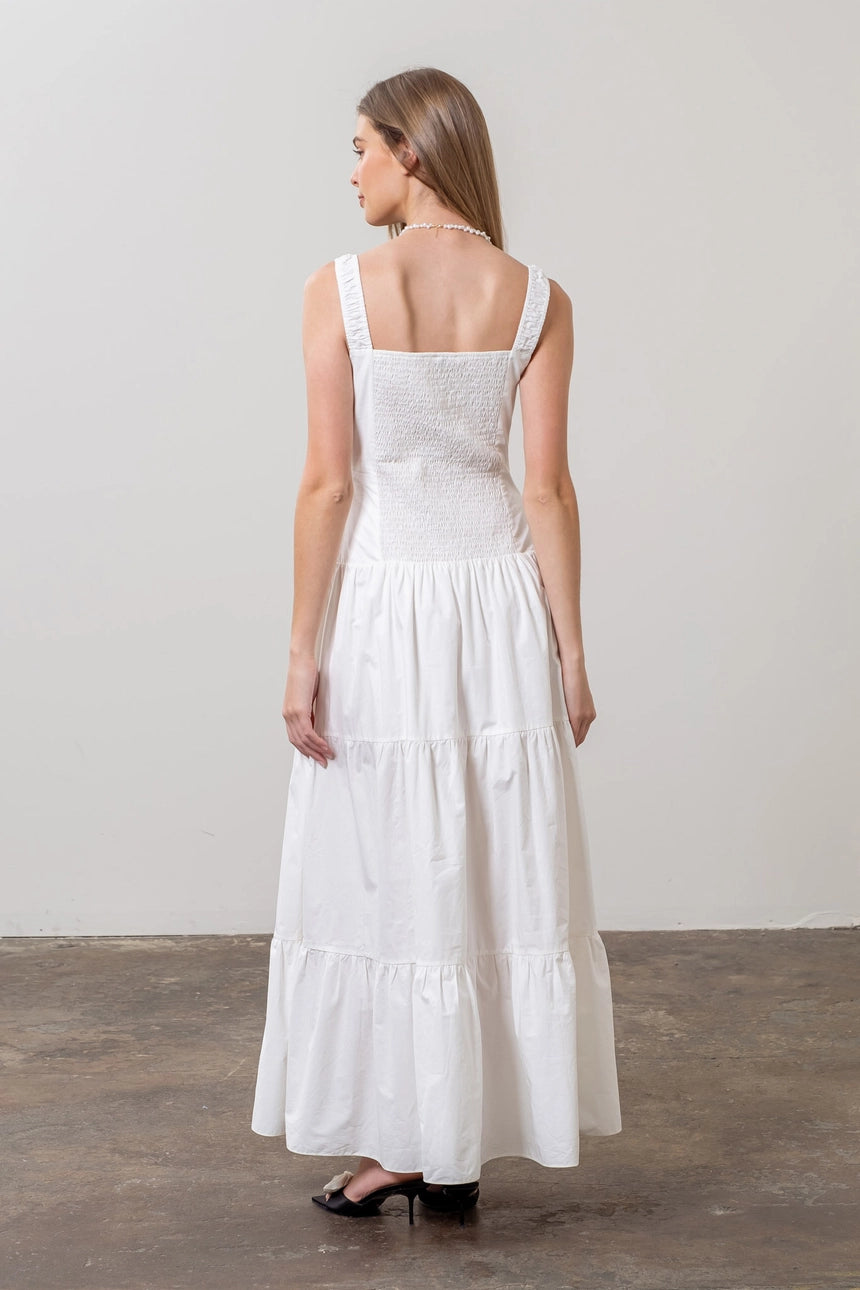 Cassandra Maxi Dress - White