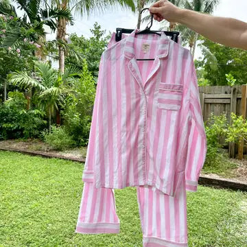 Greece Pink Striped Top