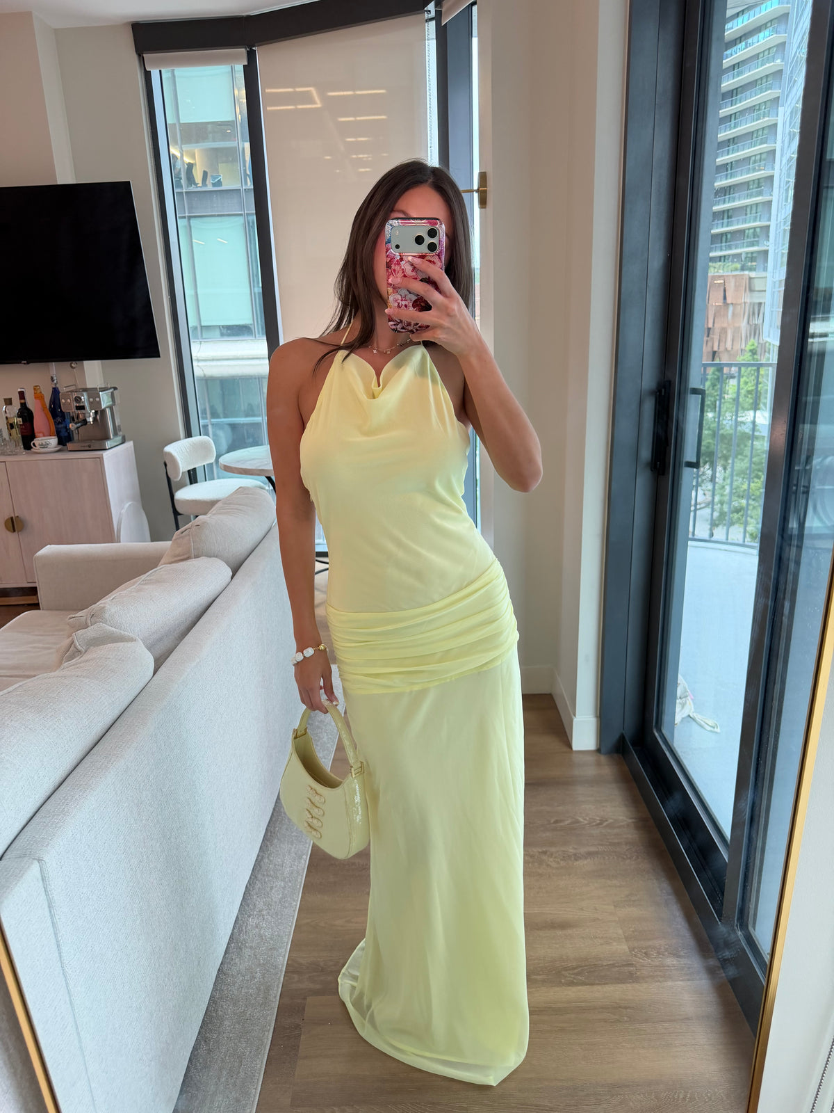 Gemma Dress - Lemon