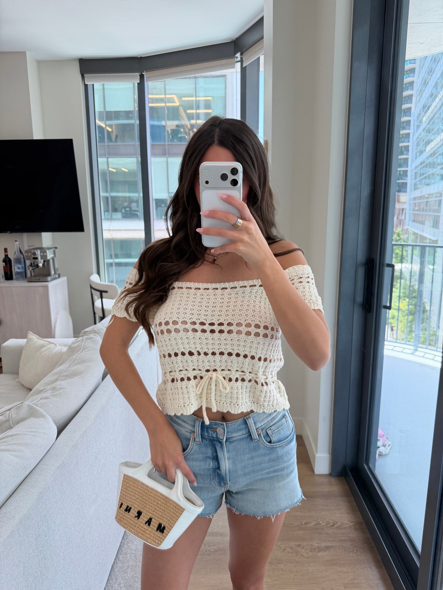 Hallie Crochet Top