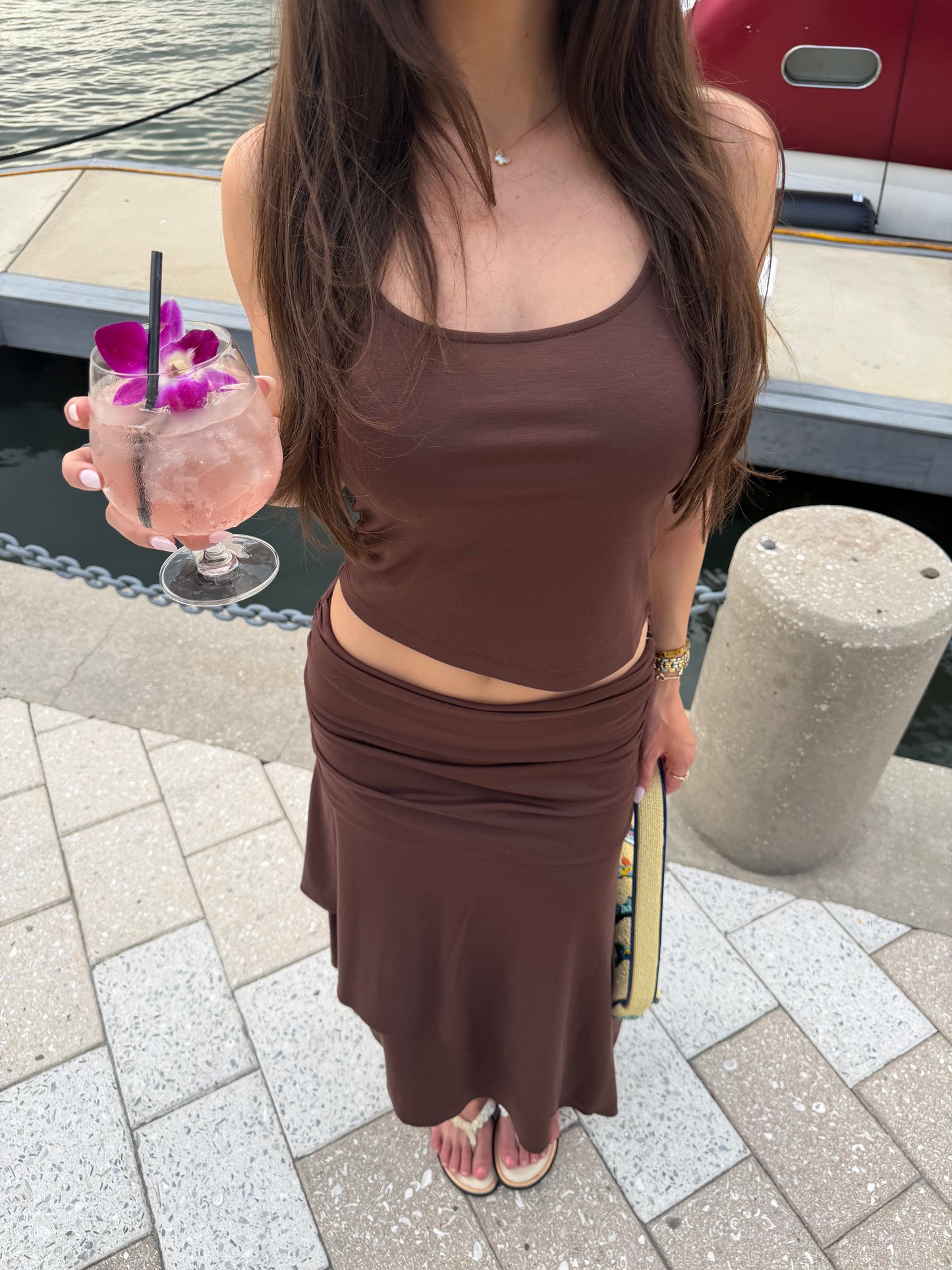 Jenn Halter Top | Chocolate