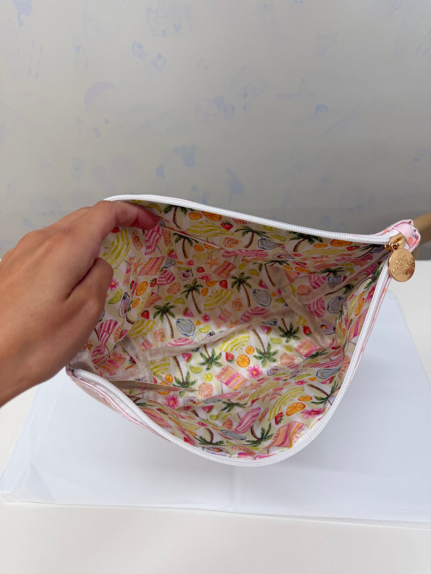 Beach Essentials - Clear Coat Bag