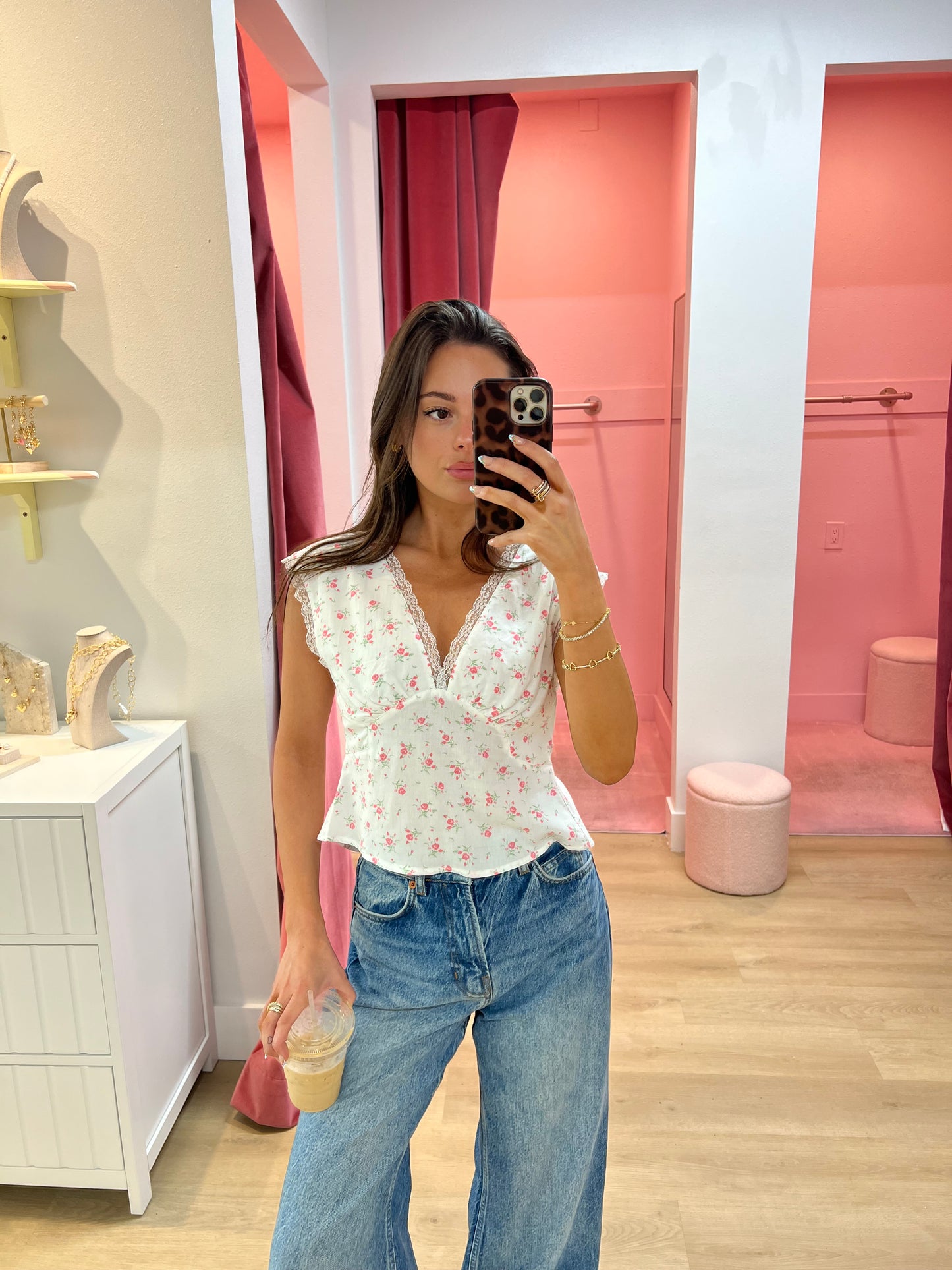 Kya V-neck Open Back Crop Top