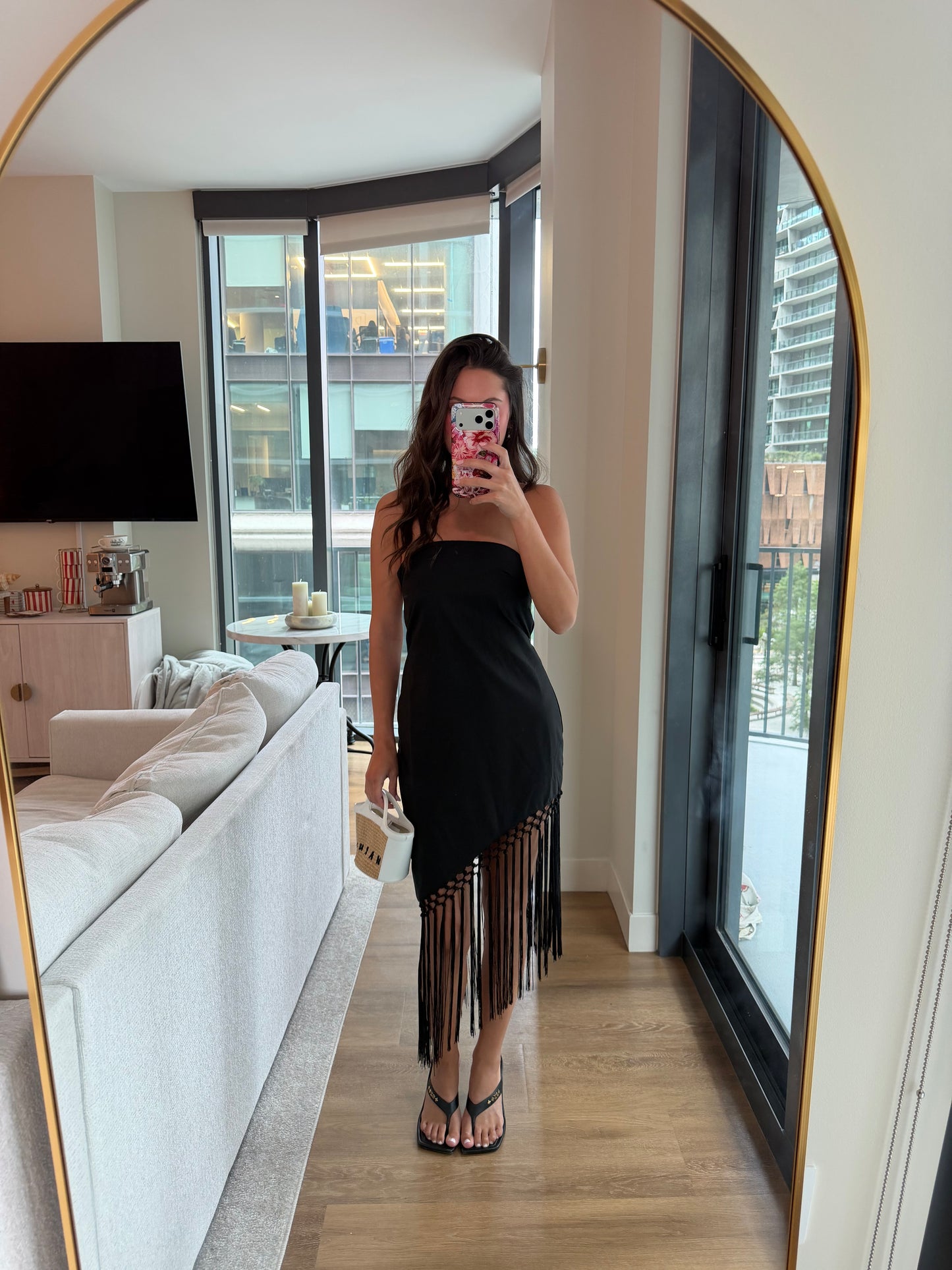 Caspian Dress - BLACK