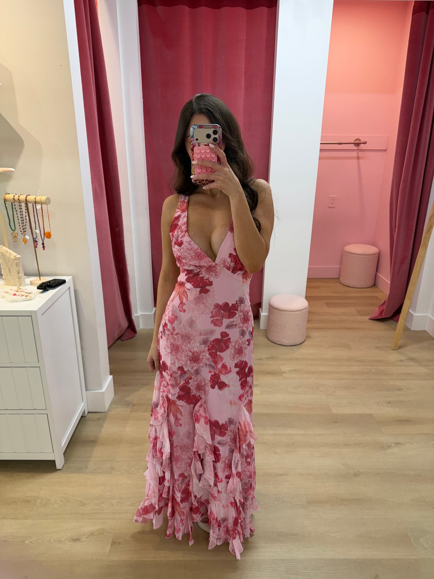 Saskia Halter Maxi Dress