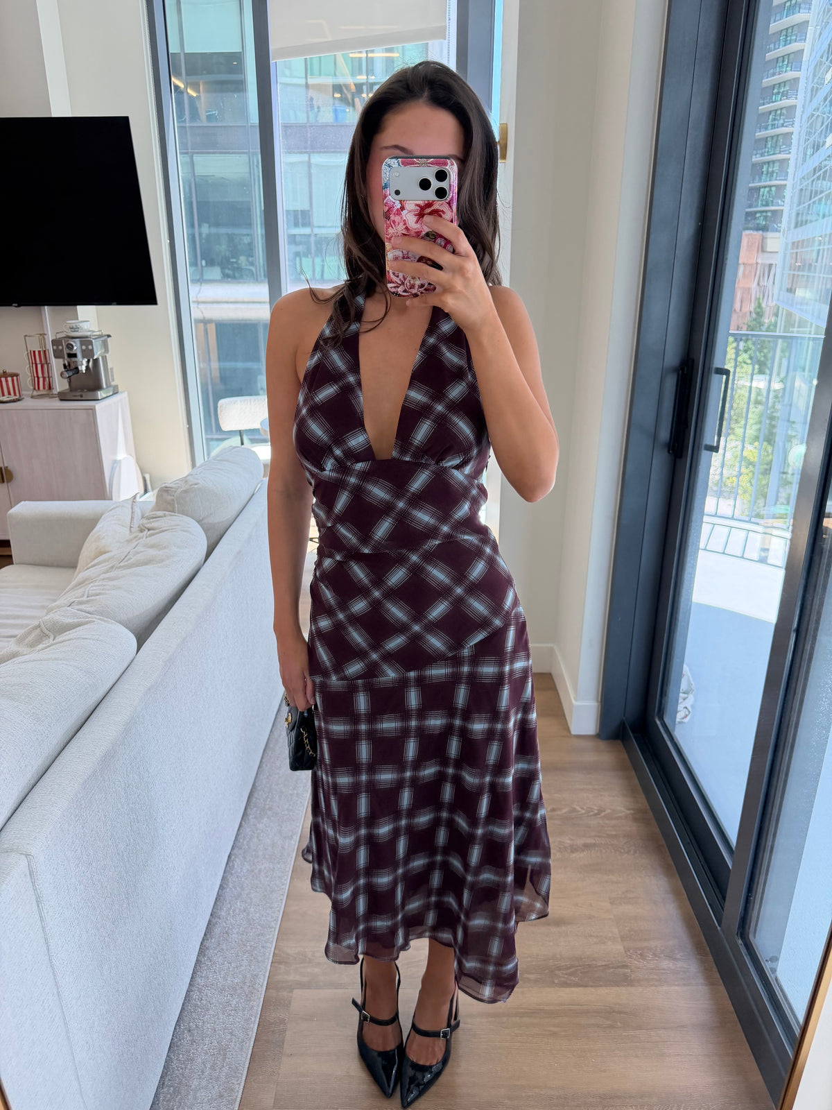Salvatore Dress - merlot
