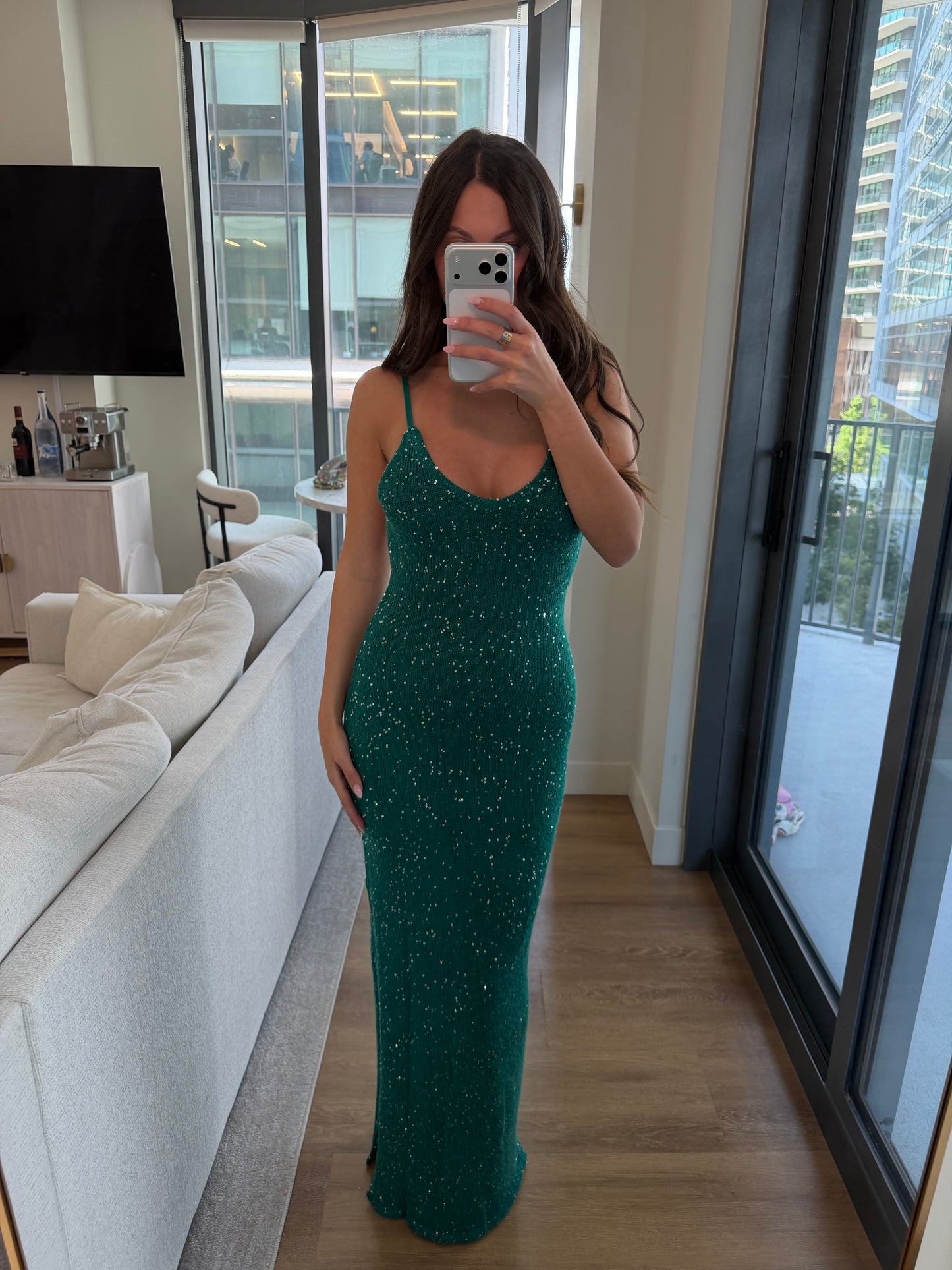 Arzene Maxi Dress - teal