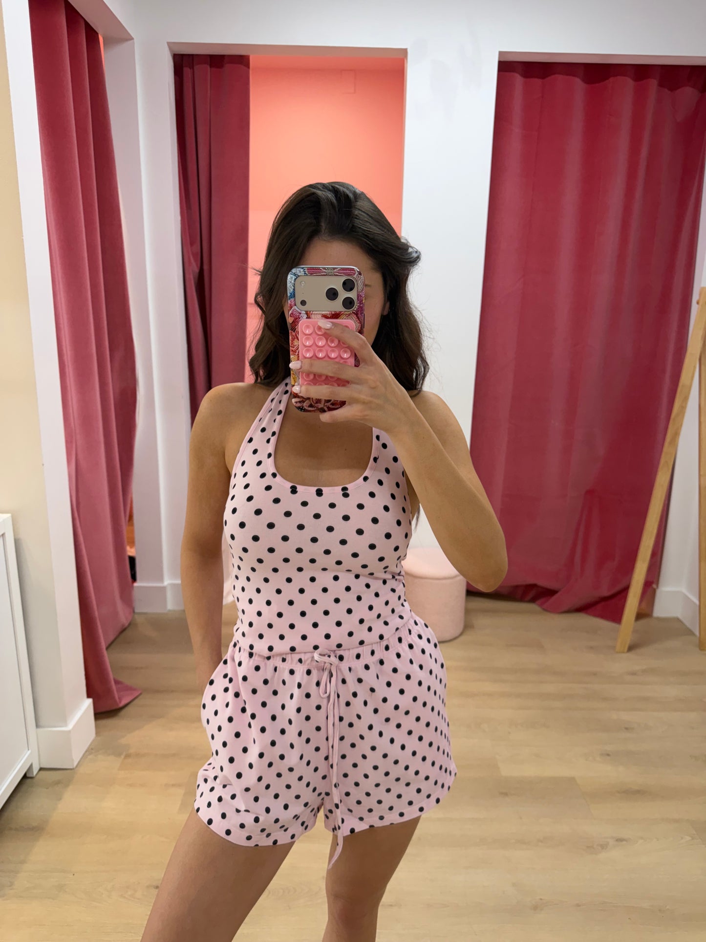 LadyBug Shorts - Pink