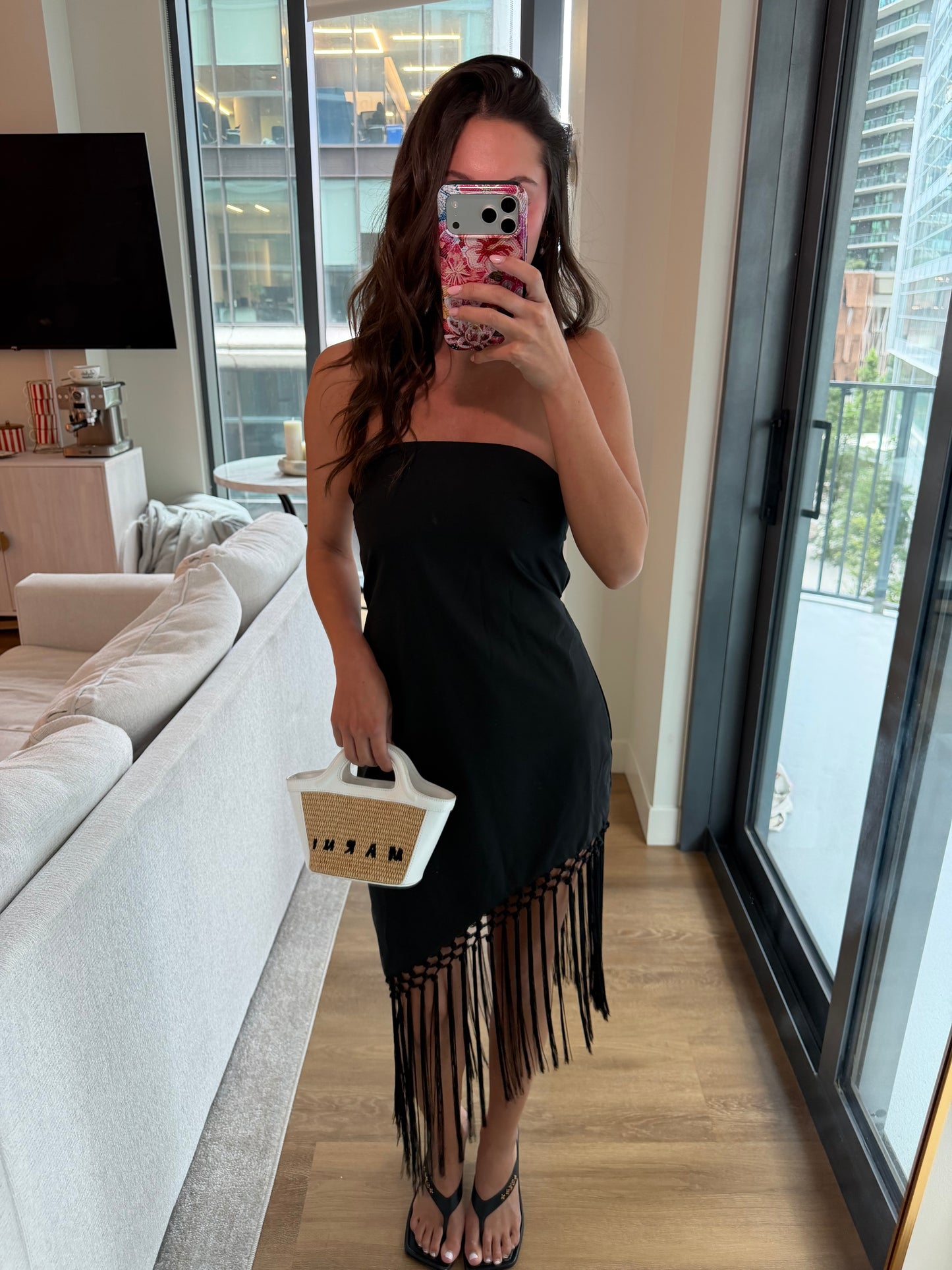 Caspian Dress - BLACK
