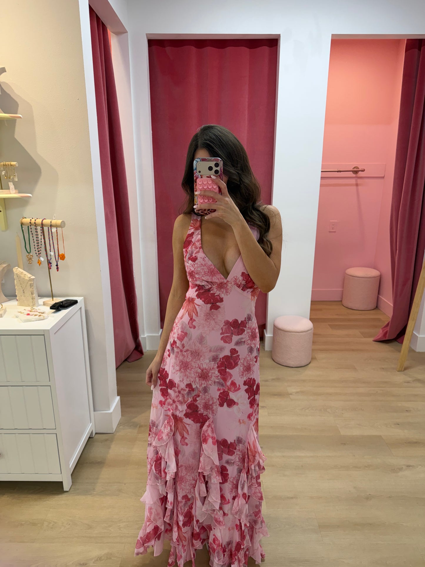 Saskia Halter Maxi Dress