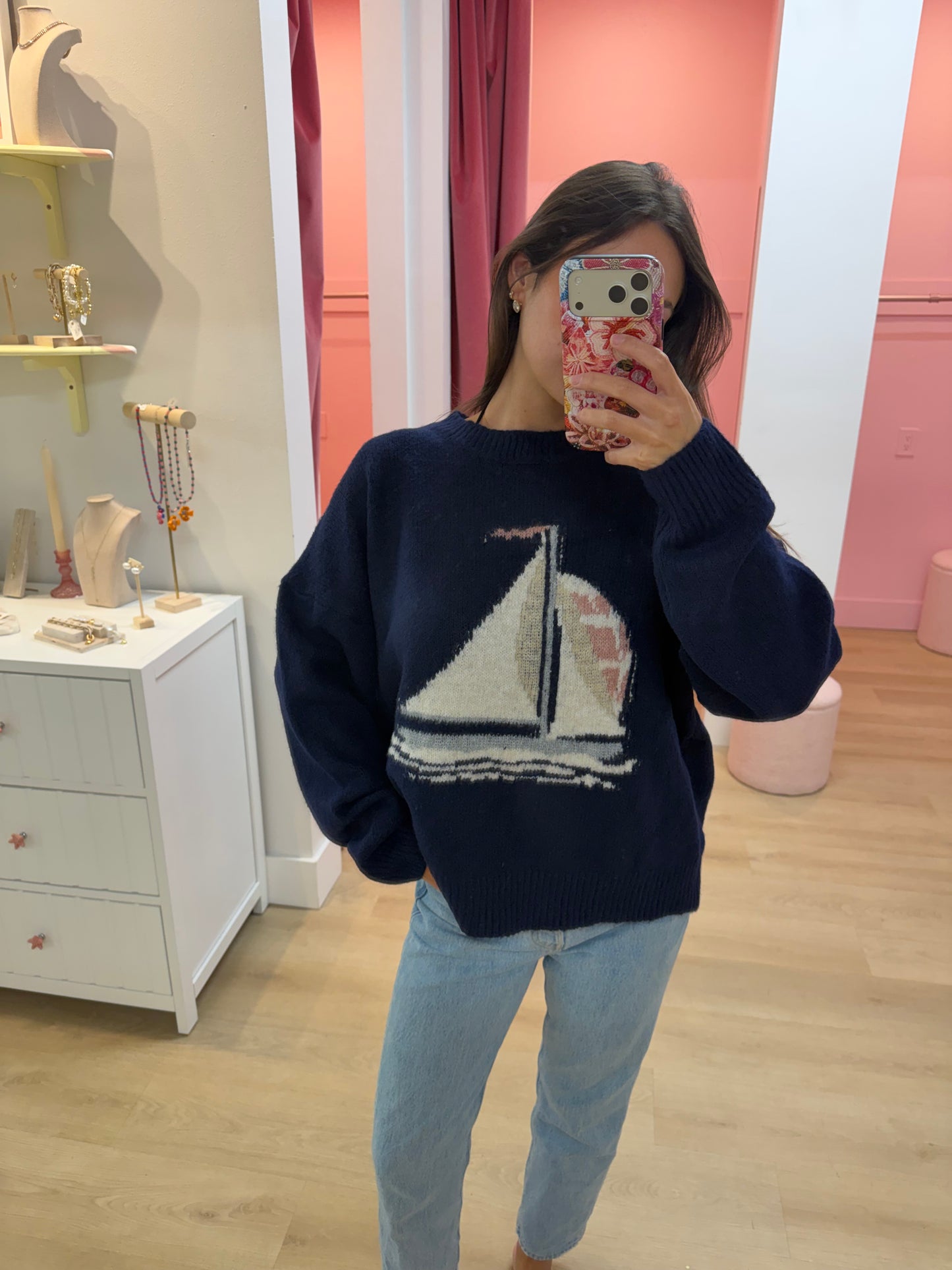 Summer Sails Sweater