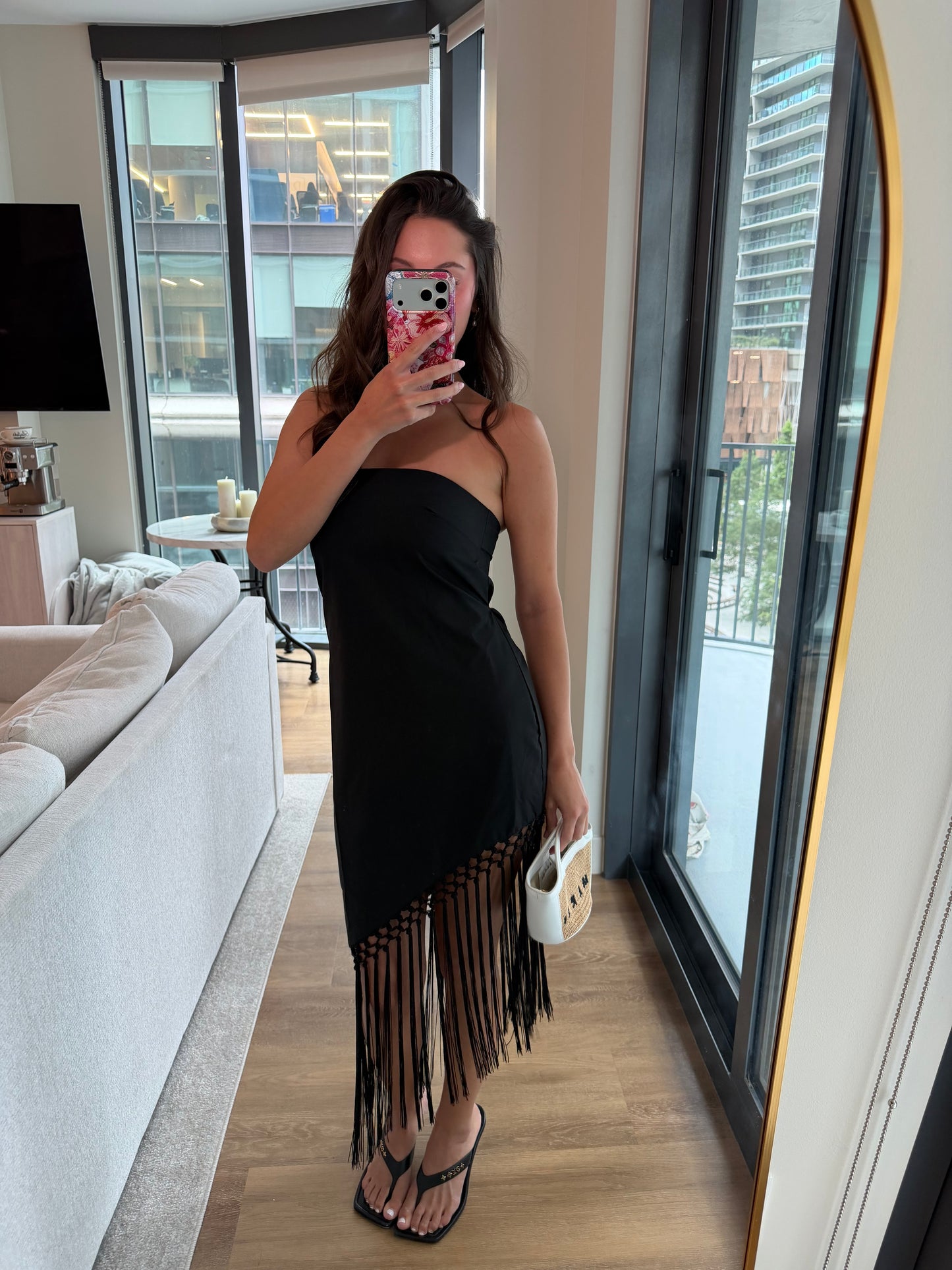 Caspian Dress - BLACK