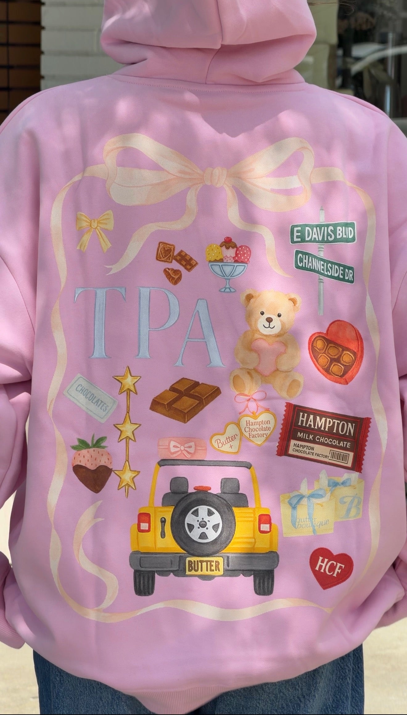 BTR X HCF HOODIE - PINK