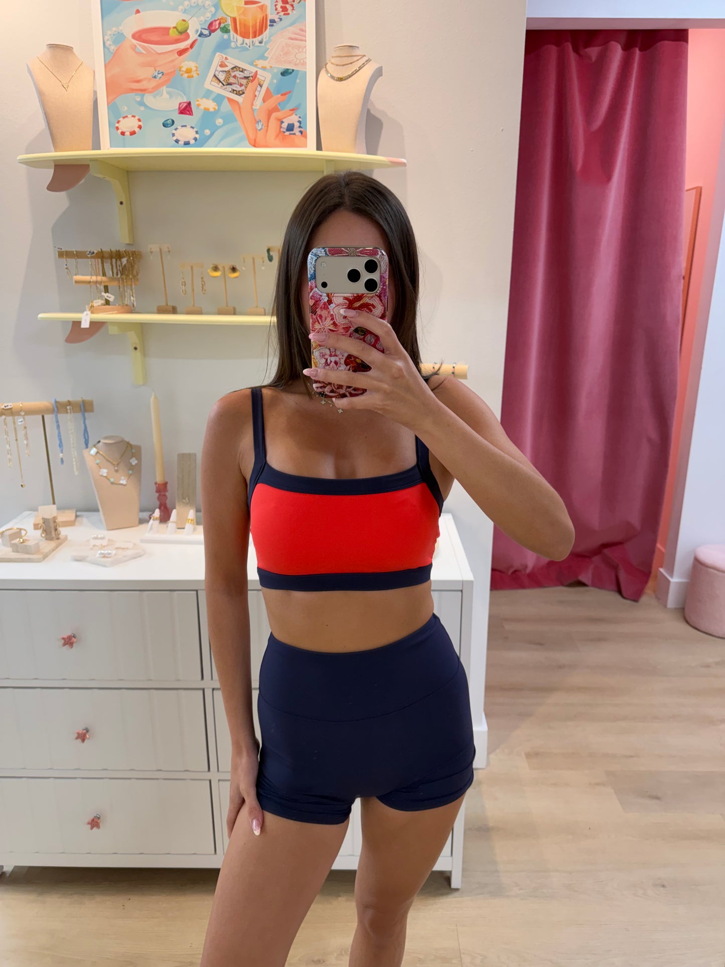 Kat Active Shorts - NAVY