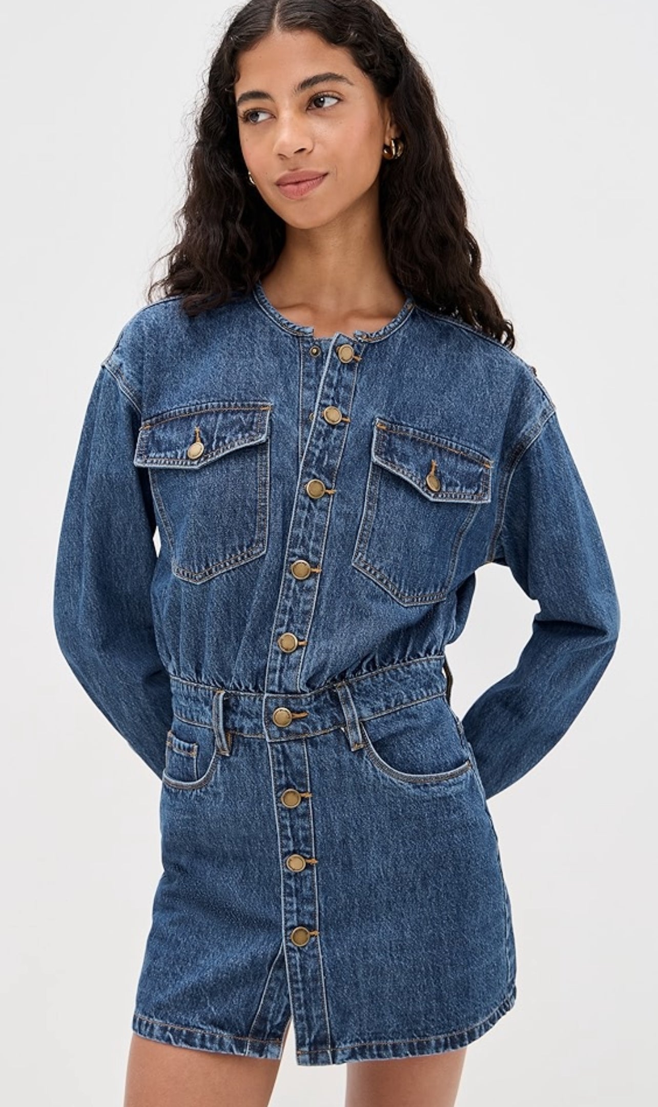 Ready Set Go Denim Dress