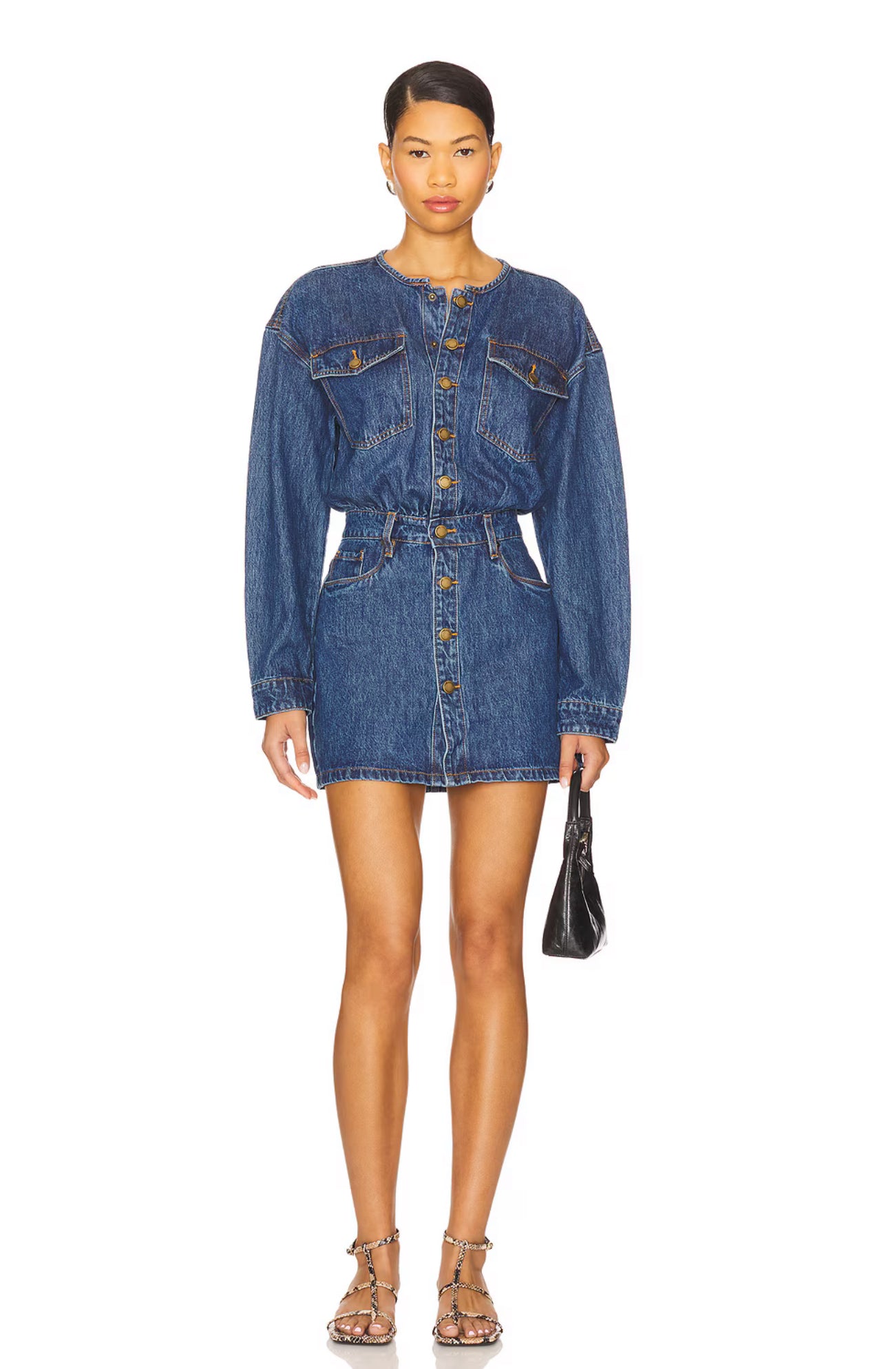 Ready Set Go Denim Dress