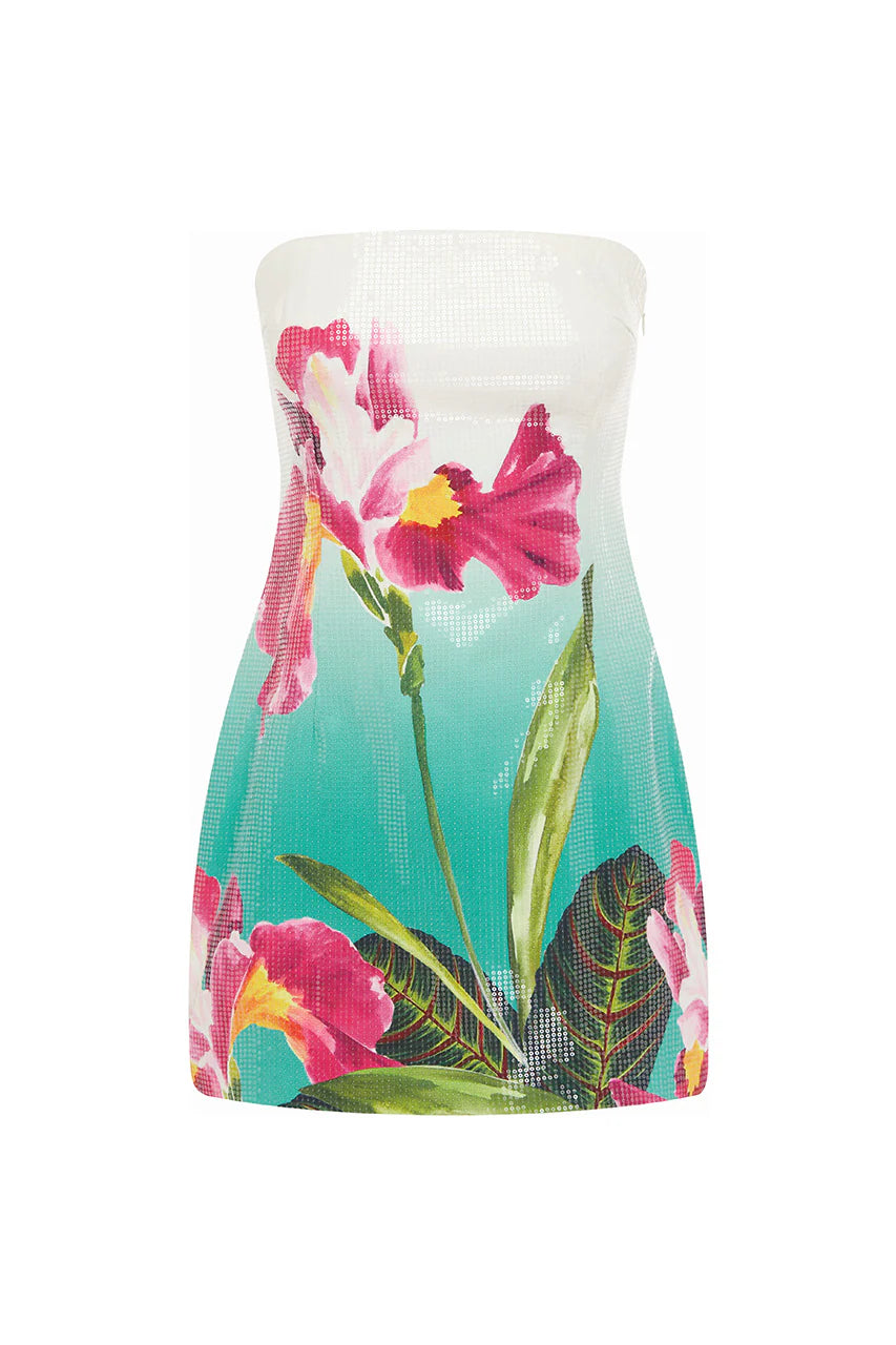Ibiza Mini Dress - NALANI PRINT