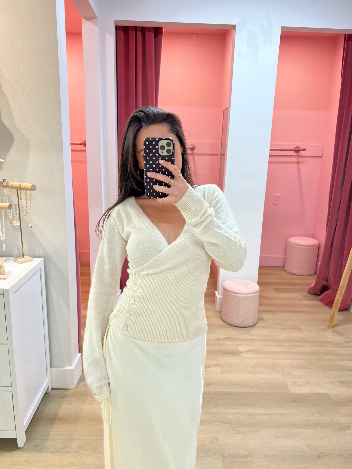 Callie Satin Maxi Skirt