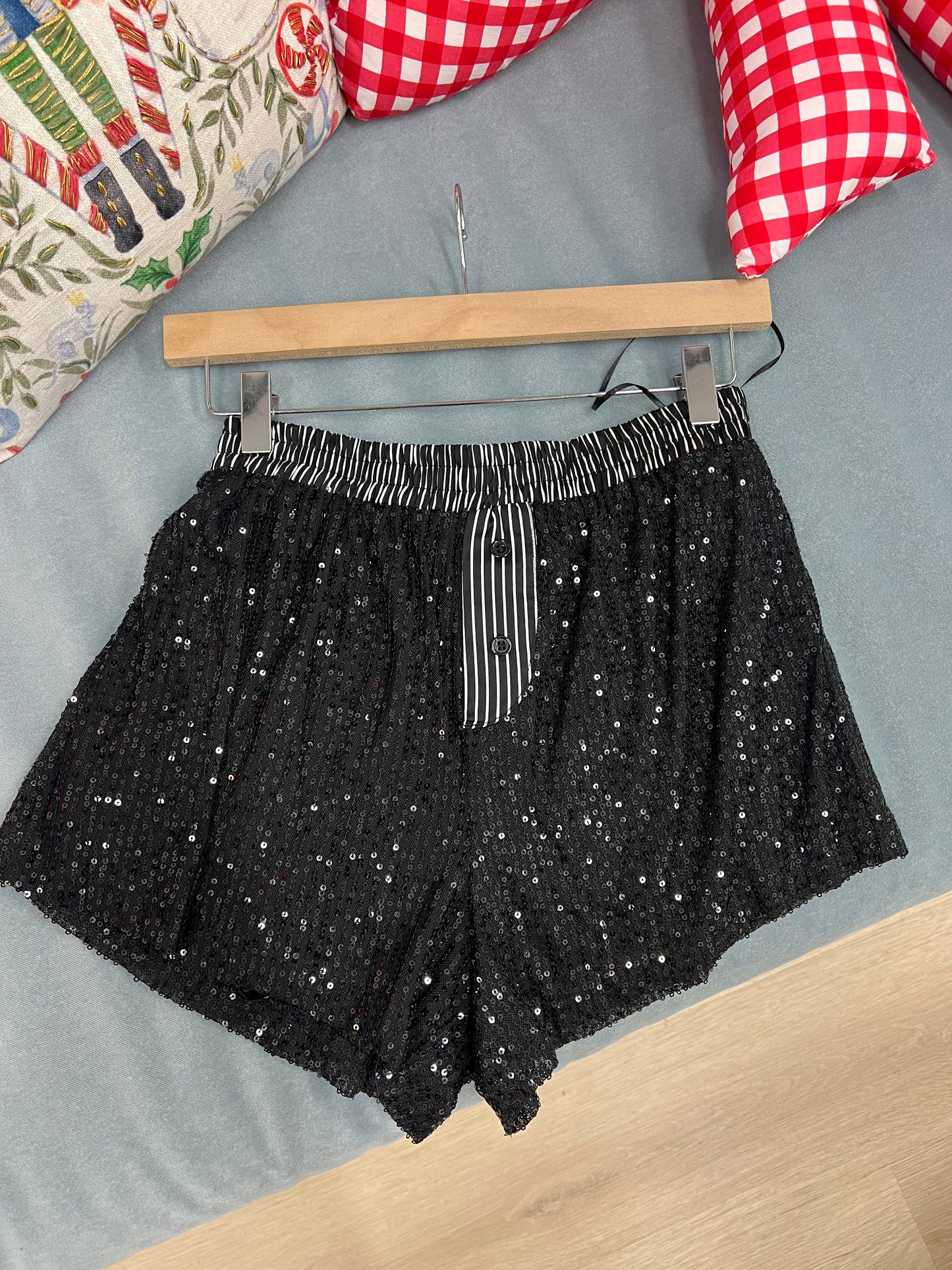 Lucy Sequin Party Shorts