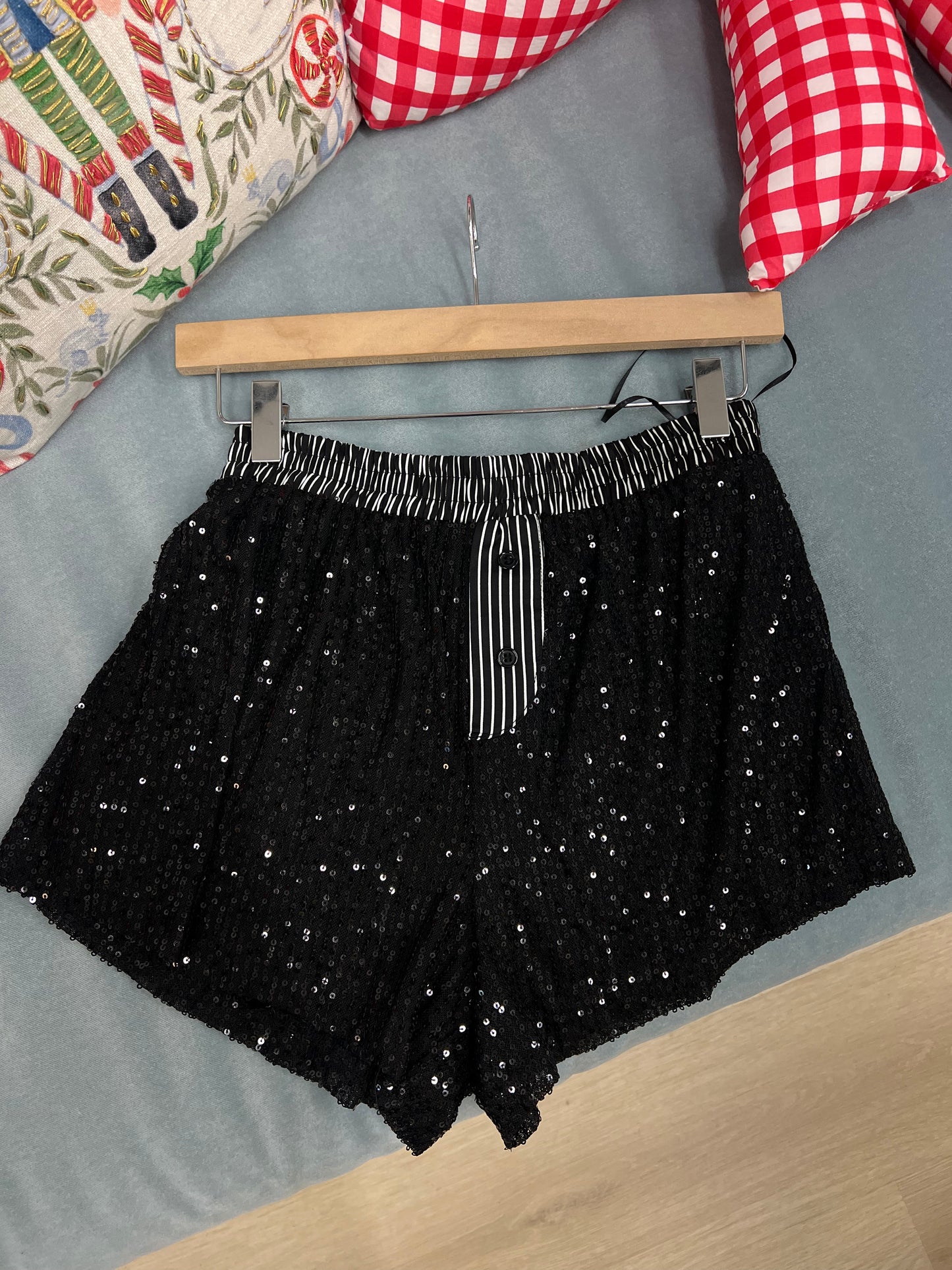Lucy Sequin Party Shorts