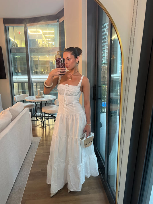 Cassandra Maxi Dress - White