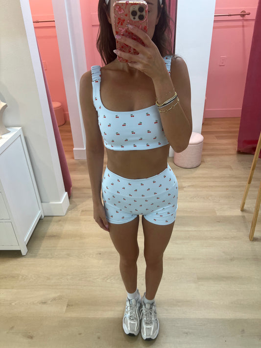 Millie Cherry Bra Top
