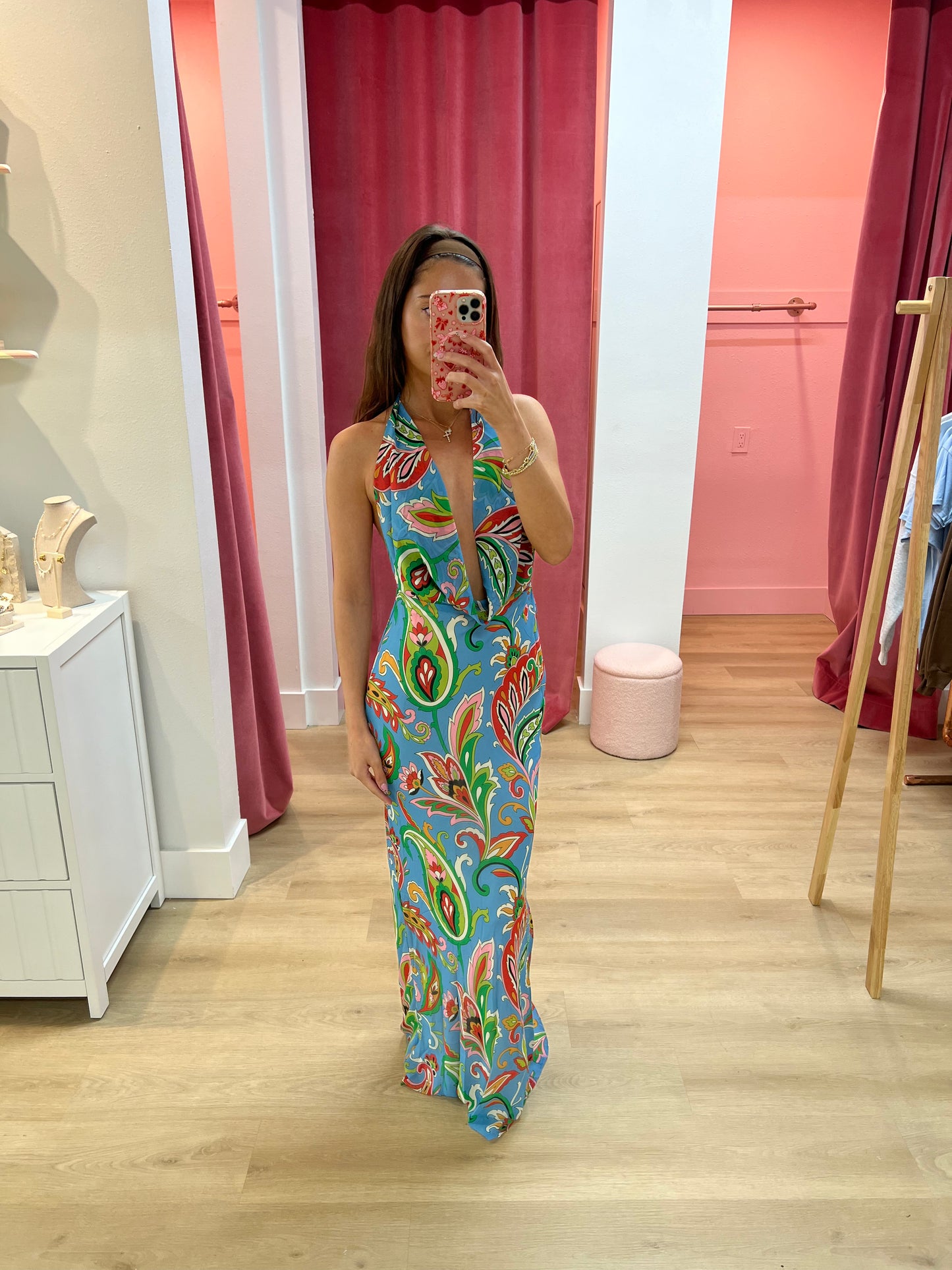 Lexie Maxi Dress- Carina Print