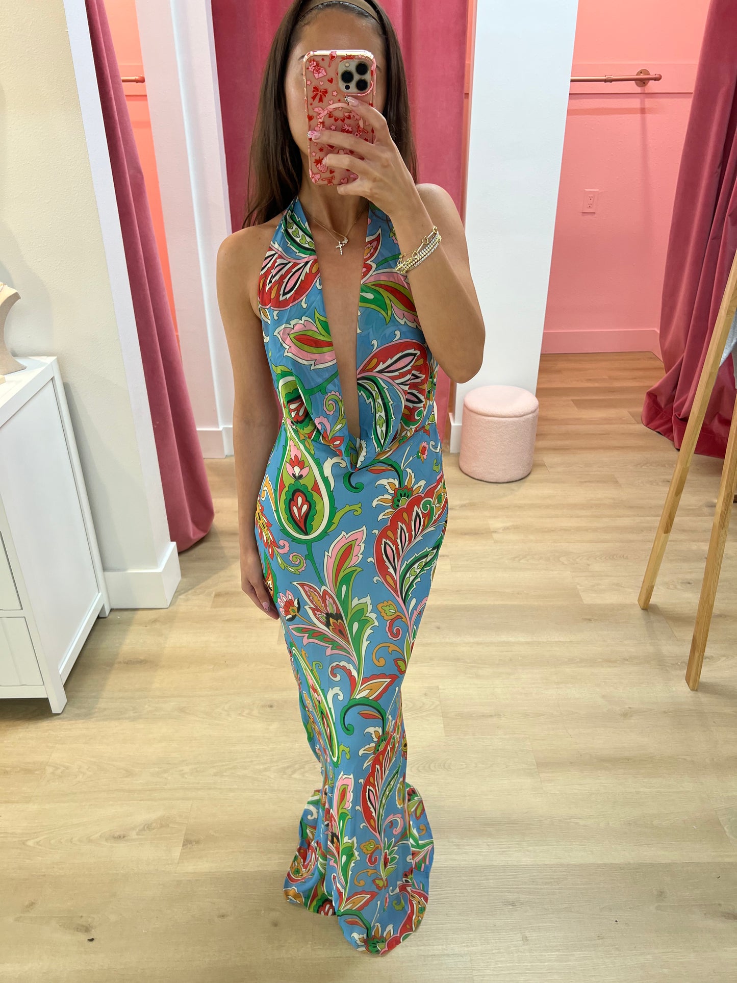 Lexie Maxi Dress- Carina Print