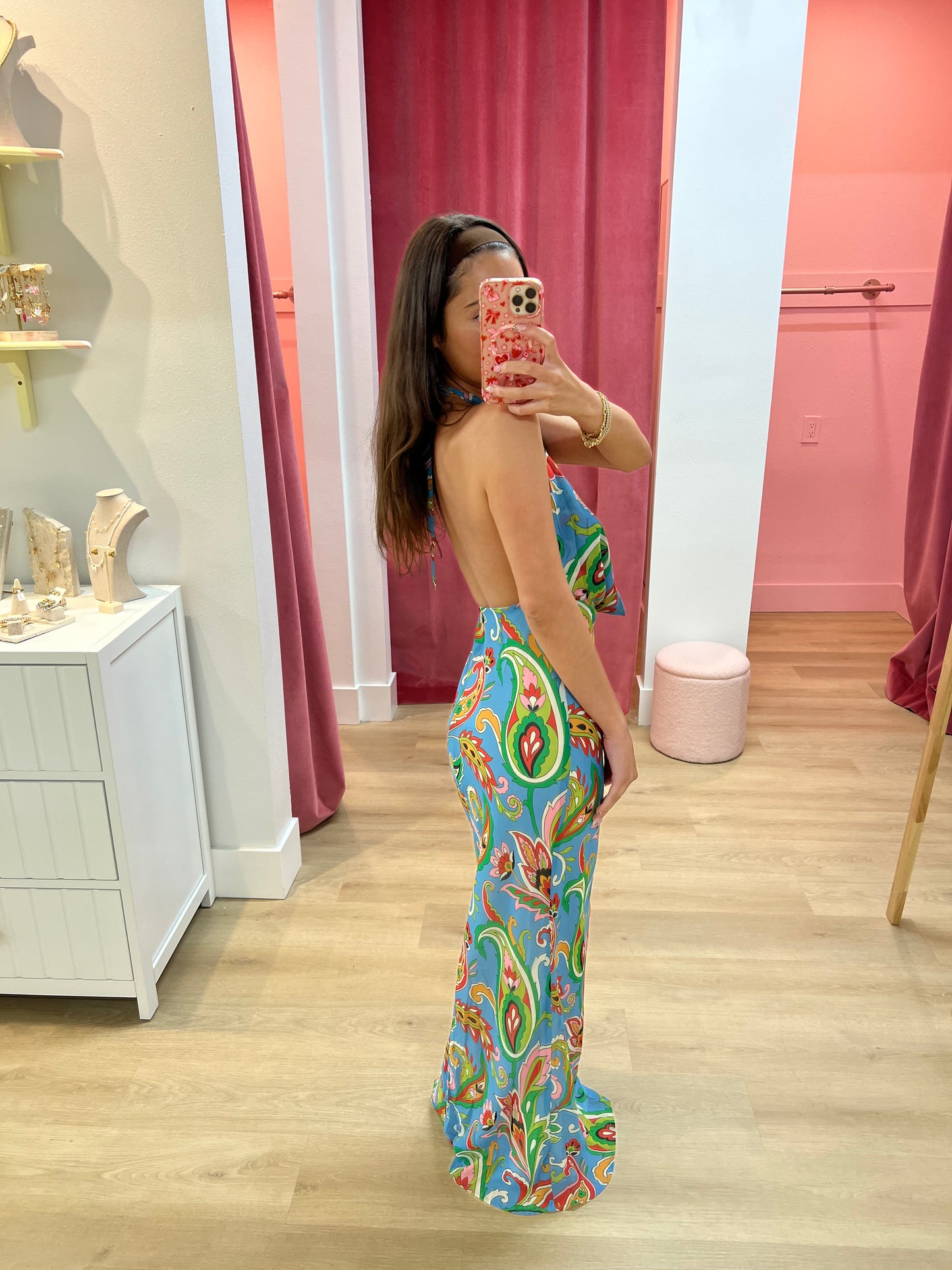 Lexie Maxi Dress- Carina Print