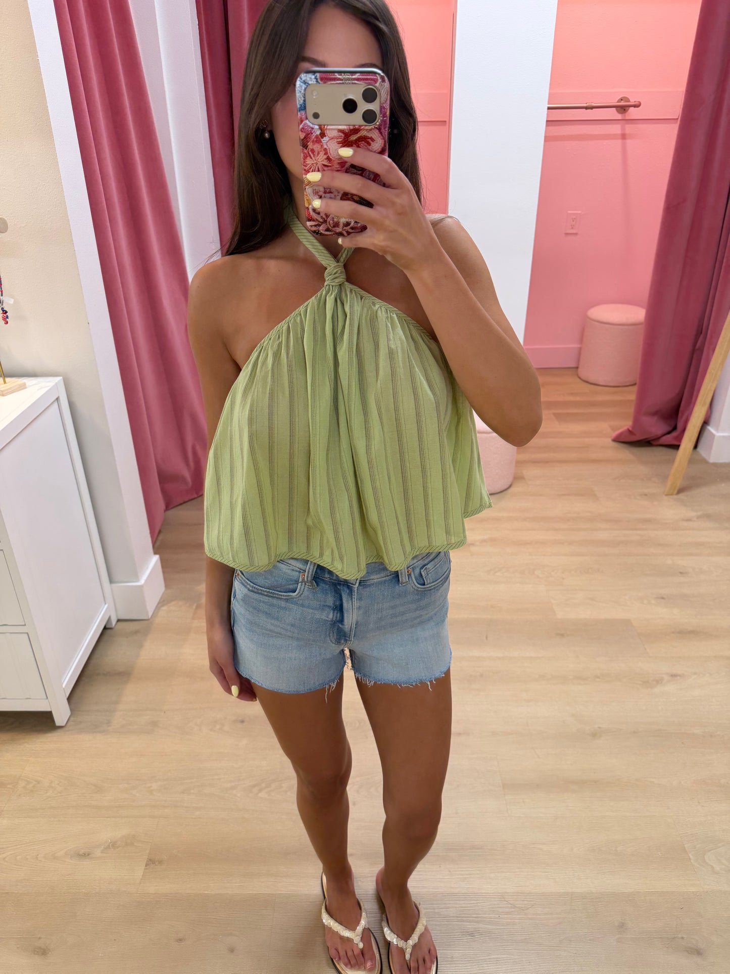 Reina Top - Lime