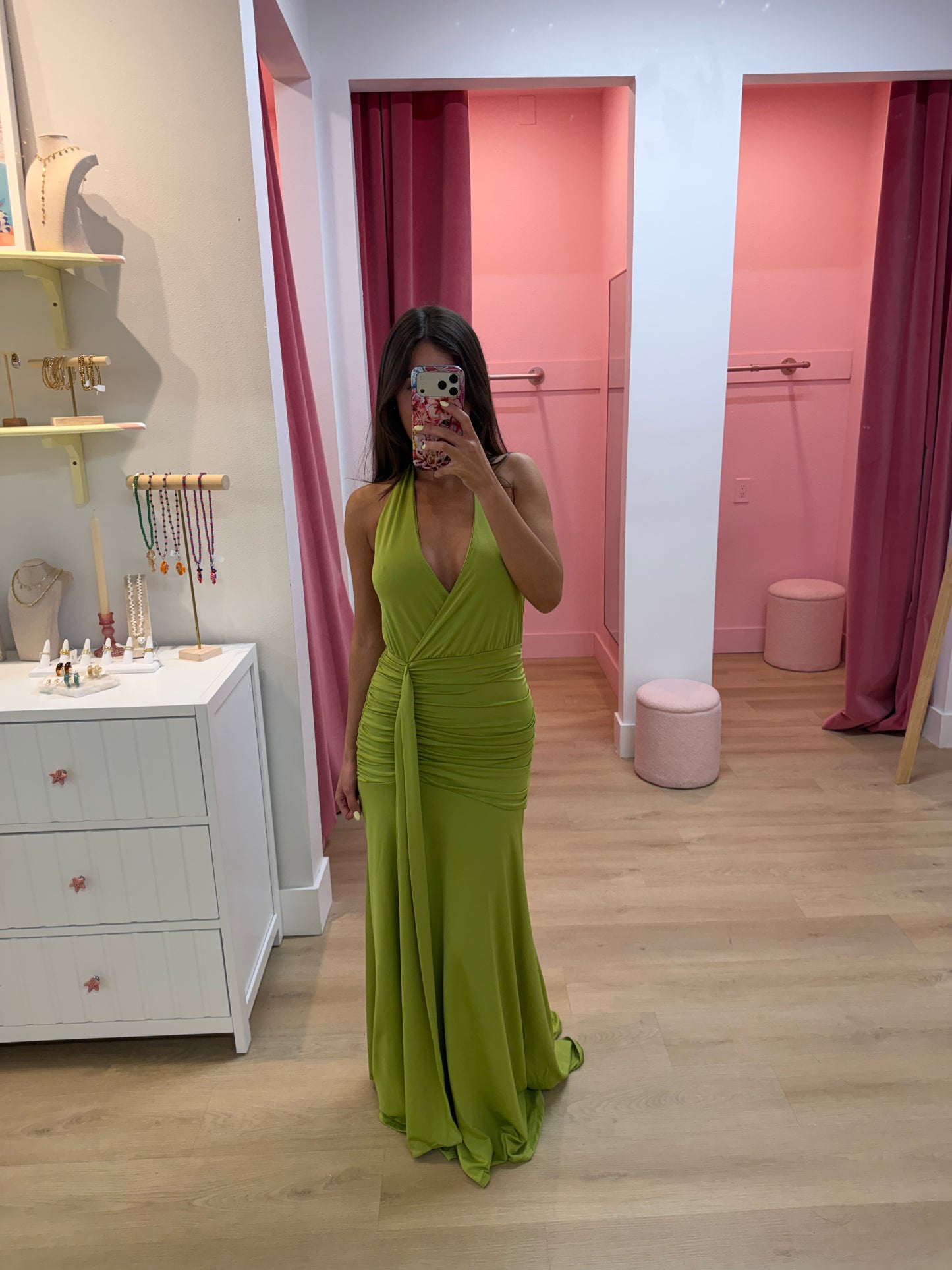 Nayara Dress - Lime
