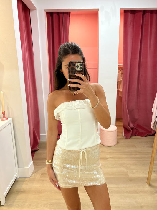 Nala Sequin Mini Skirt