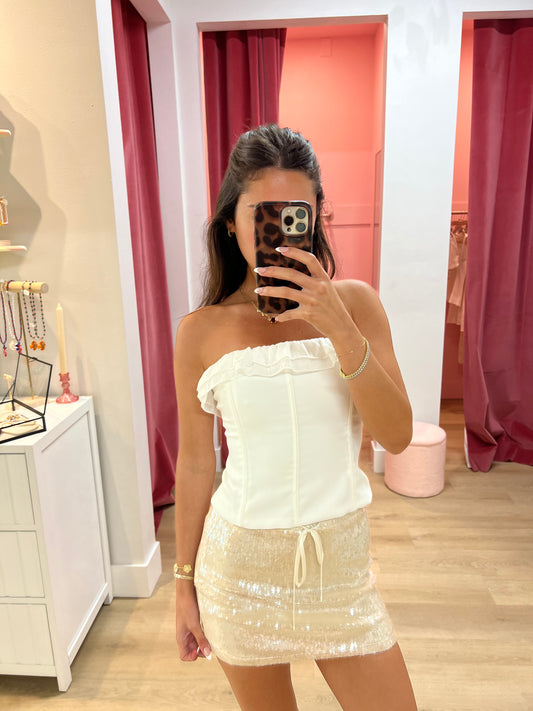 Javiaya Bustier - WHITE