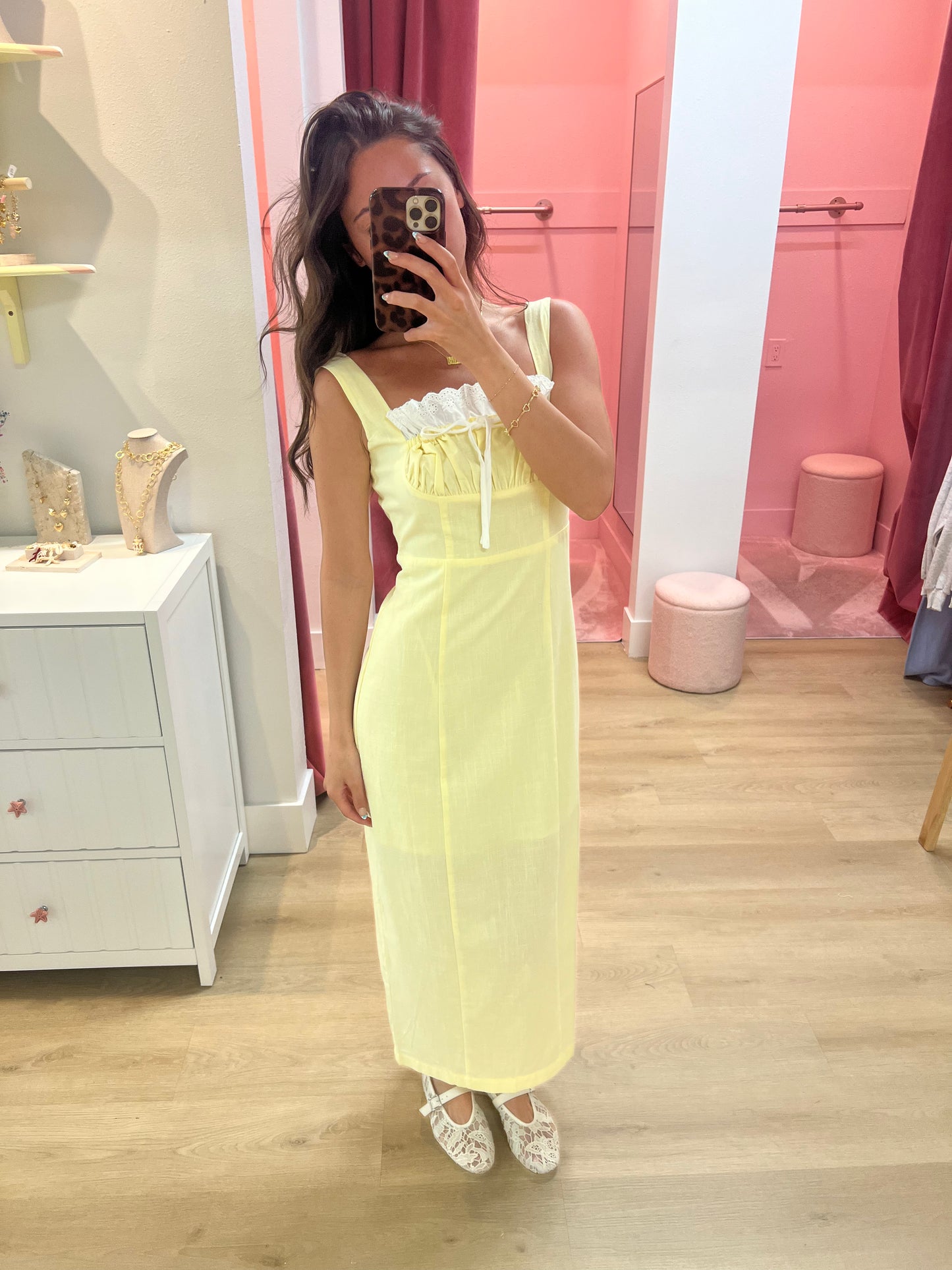 Kennedy Sleeveless Ruffle Maxi