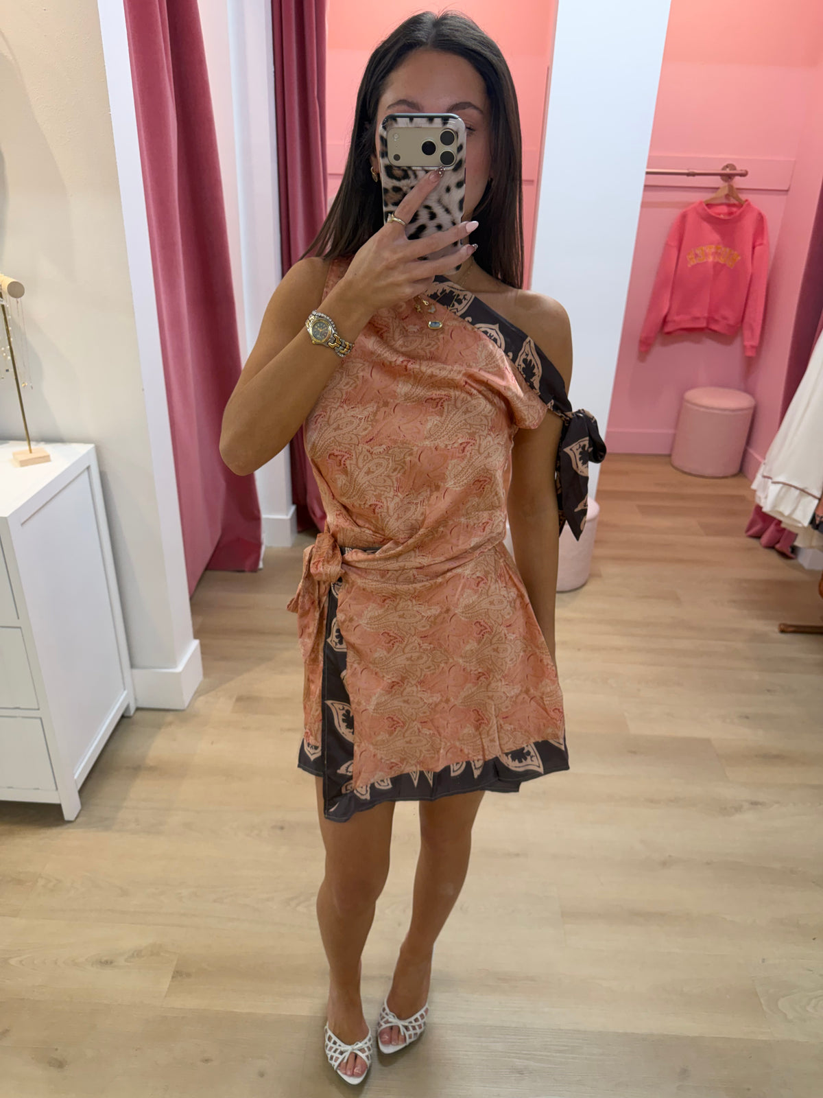 Paisley Mini Dress