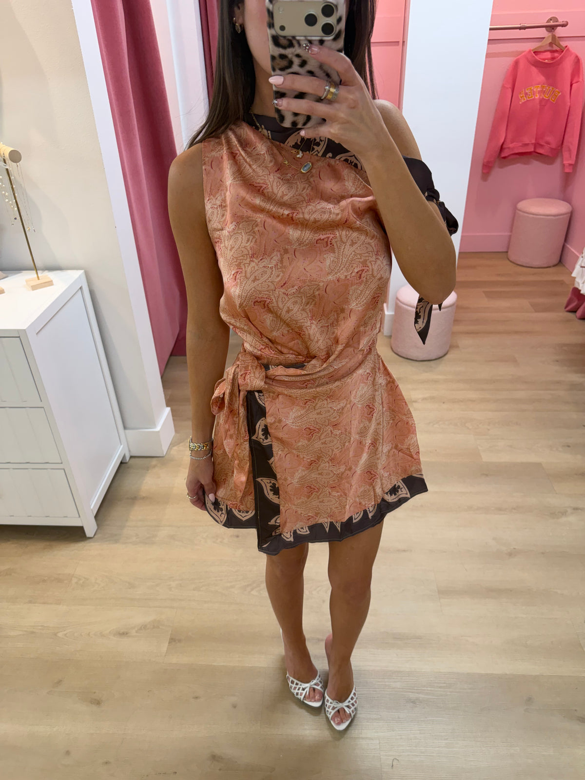 Paisley Mini Dress
