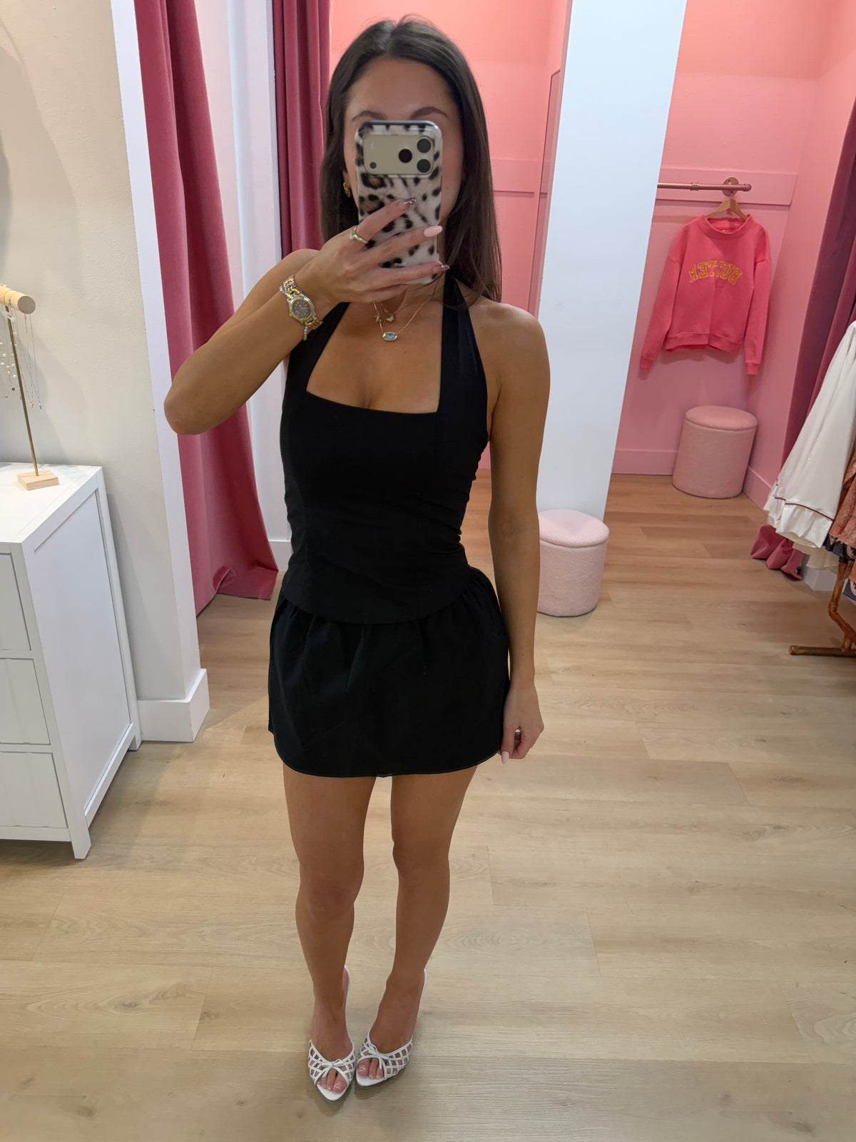 Braxton Corset Top - Black