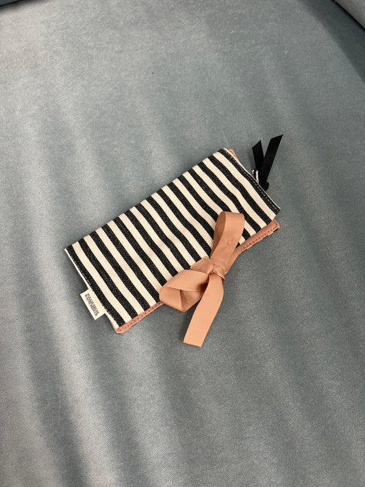 Travel Jewelry Roll- Striped